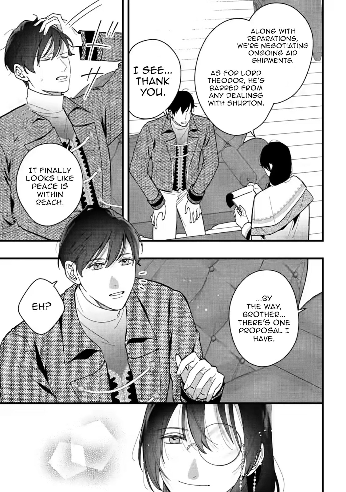 Kanjou ga Tenkou ni Haneisareru Tokushu Noryoku-Mochi Reijou wa Konyaku Kaishousareta no de Fumou no Daichi e Totsugitai Chapter 12 page 32 - 