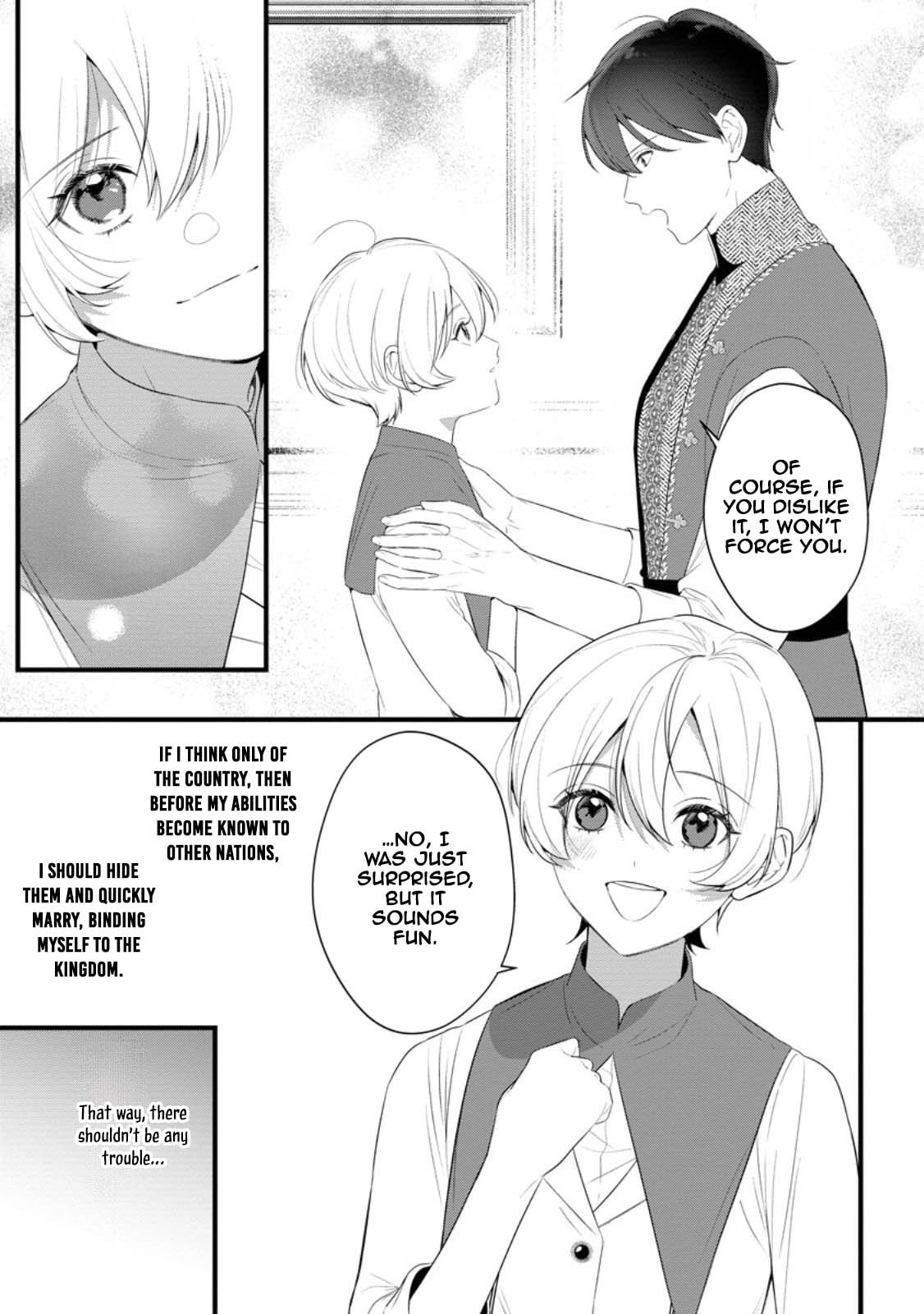 Kanjou ga Tenkou ni Haneisareru Tokushu Noryoku-Mochi Reijou wa Konyaku Kaishousareta no de Fumou no Daichi e Totsugitai Chapter 16 page 13 - 
