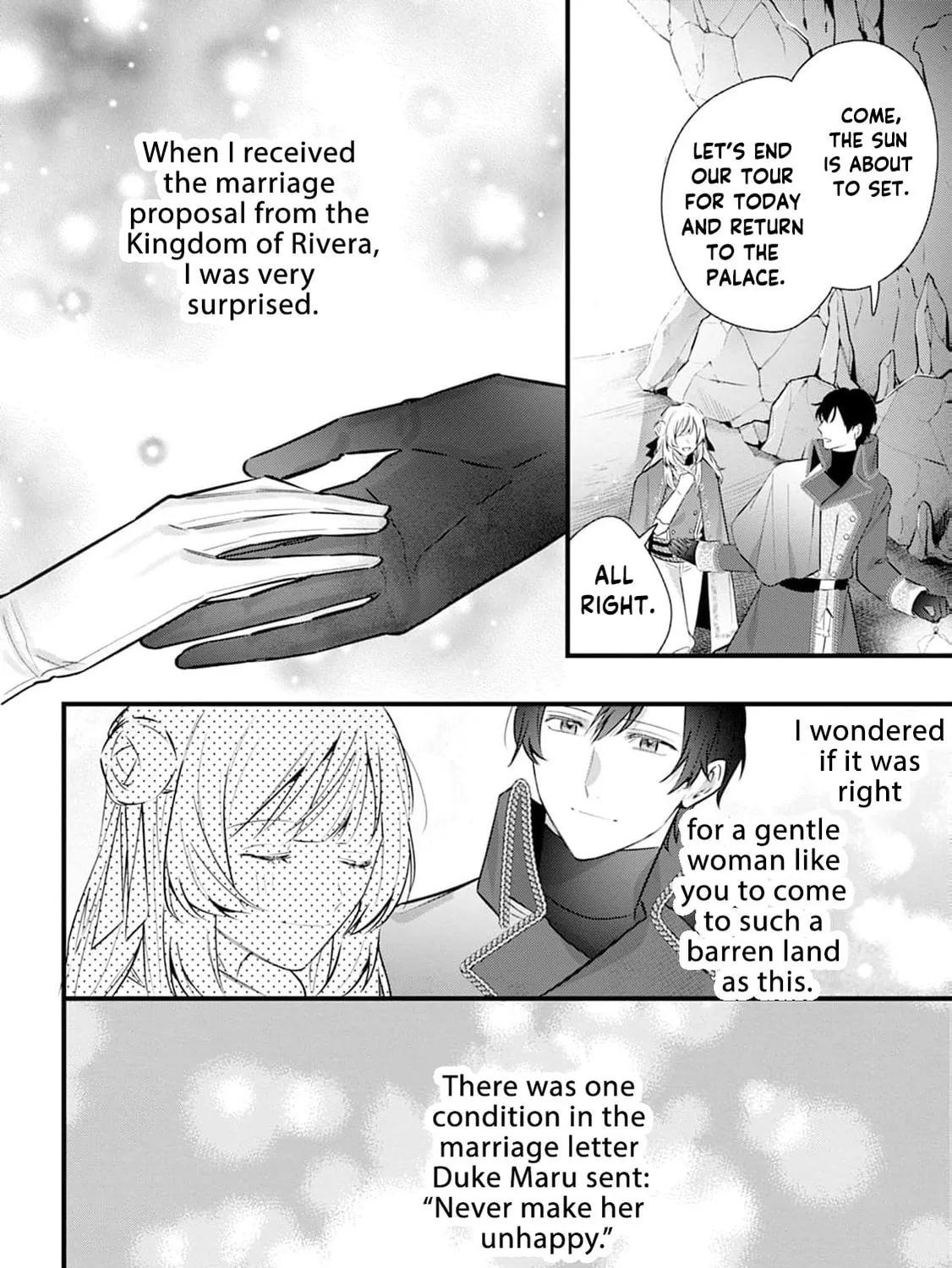 Kanjou ga Tenkou ni Haneisareru Tokushu Noryoku-Mochi Reijou wa Konyaku Kaishousareta no de Fumou no Daichi e Totsugitai Chapter 6 page 45 - 