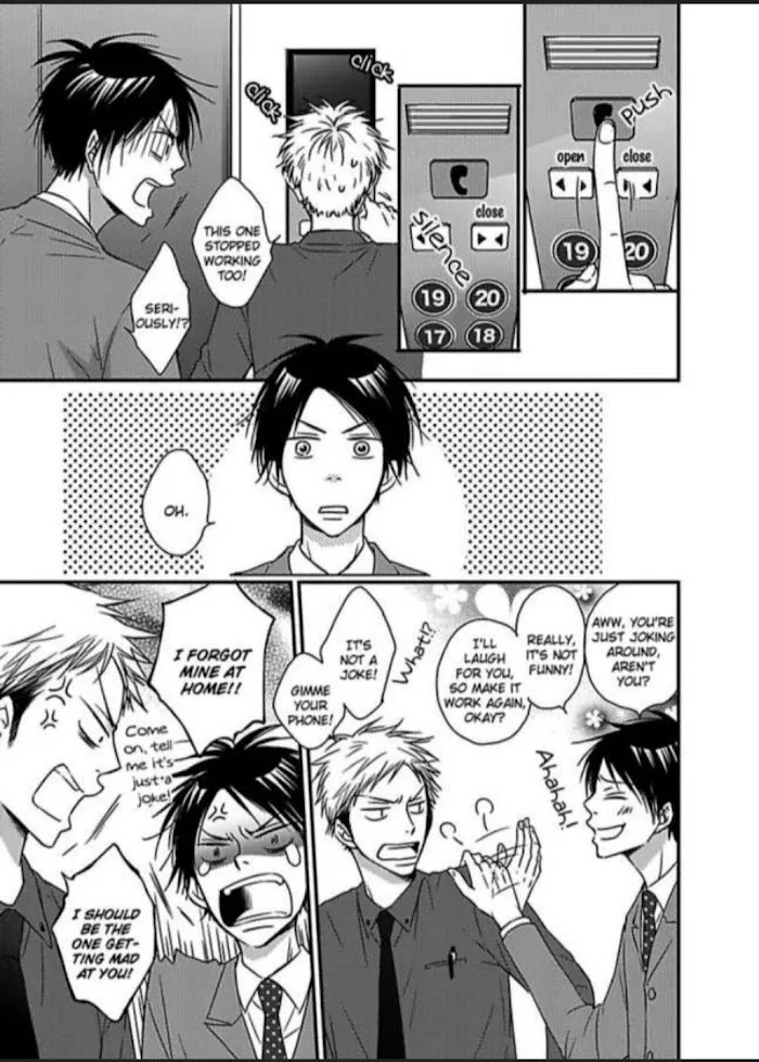 Kankin Elevator Ikemen Riimen Ue ni Mairimasu Chapter 1 page 14 - 