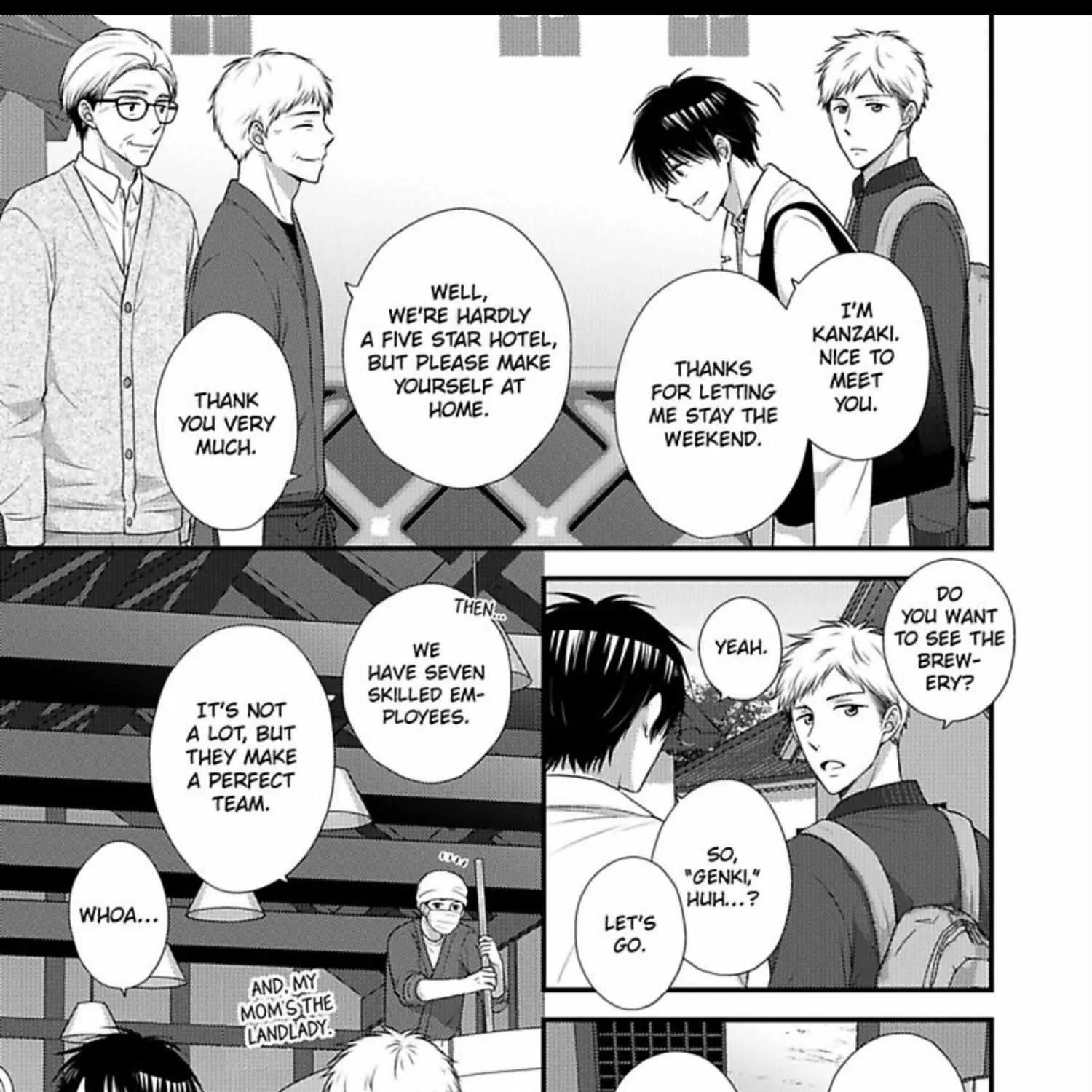 Kankin Elevator Ikemen Riimen Ue ni Mairimasu Chapter 25 page 12 - 
