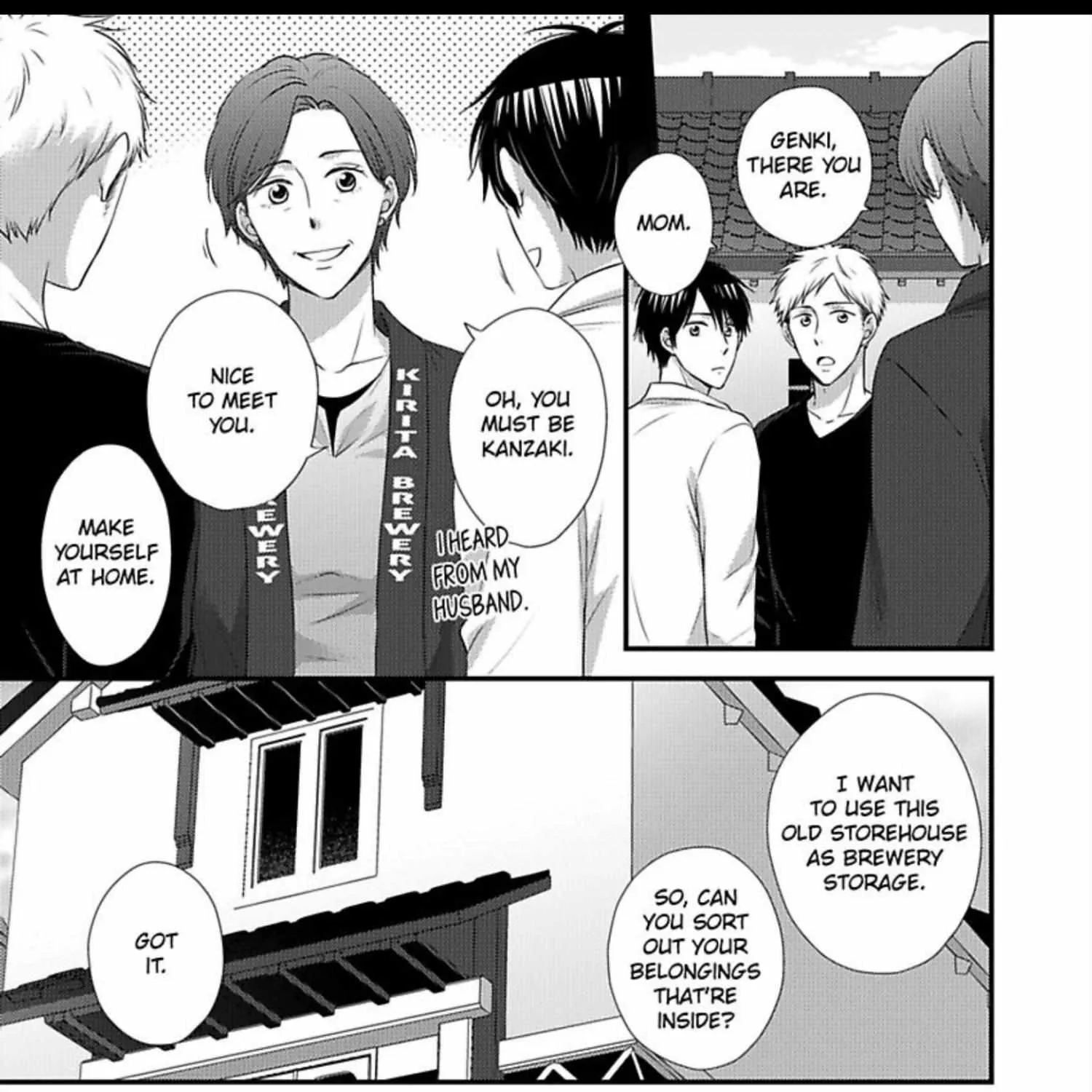 Kankin Elevator Ikemen Riimen Ue ni Mairimasu Chapter 25 page 32 - 