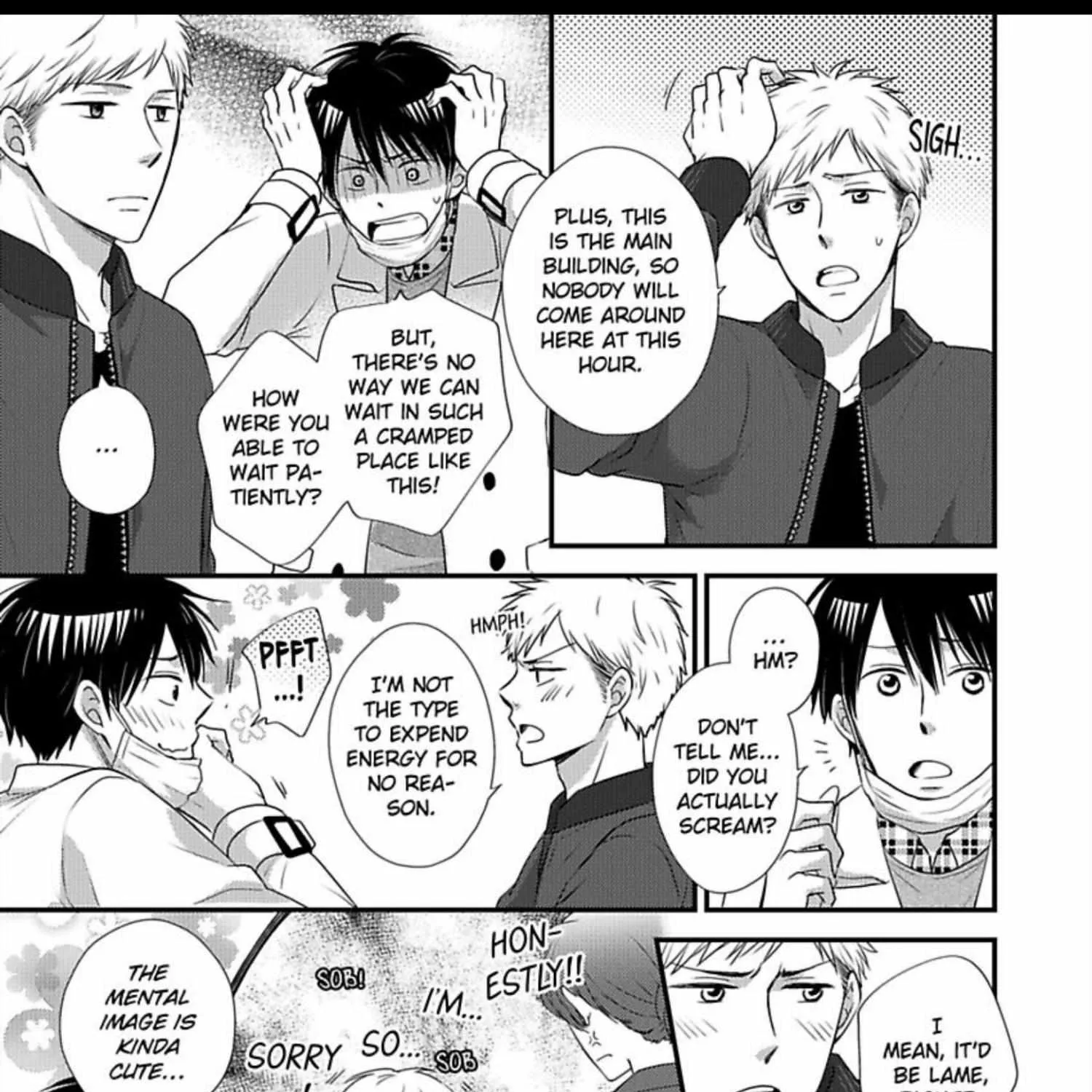 Kankin Elevator Ikemen Riimen Ue ni Mairimasu Chapter 25 page 40 - 