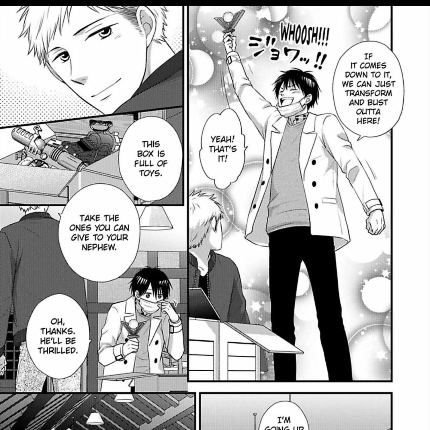 Kankin Elevator Ikemen Riimen Ue ni Mairimasu Chapter 25 page 44 - 