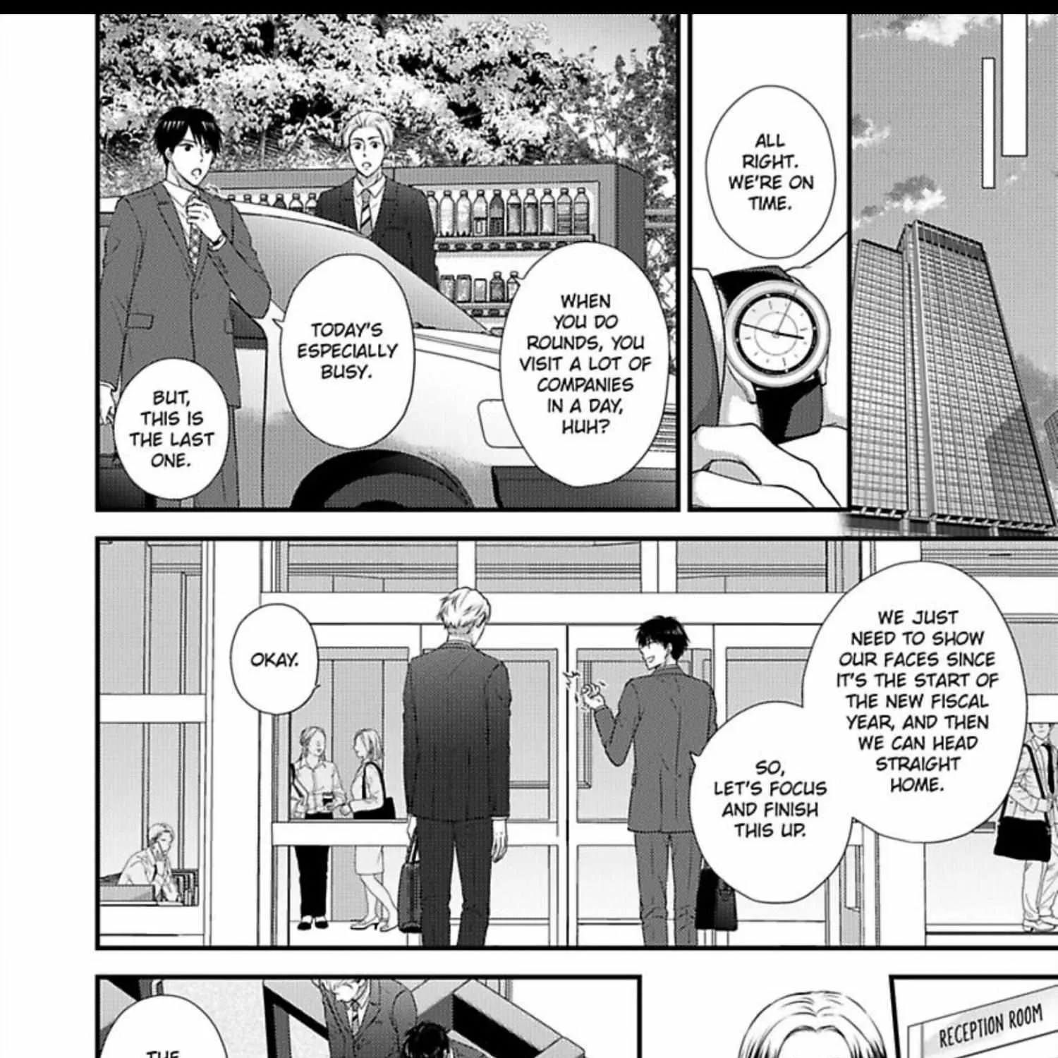 Kankin Elevator Ikemen Riimen Ue ni Mairimasu Chapter 28 page 22 - 