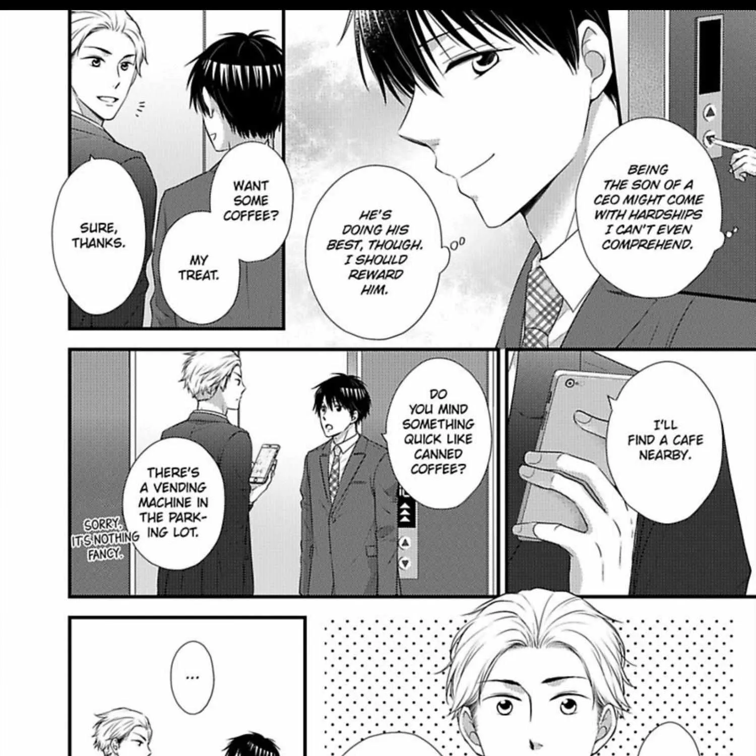 Kankin Elevator Ikemen Riimen Ue ni Mairimasu Chapter 28 page 30 - 
