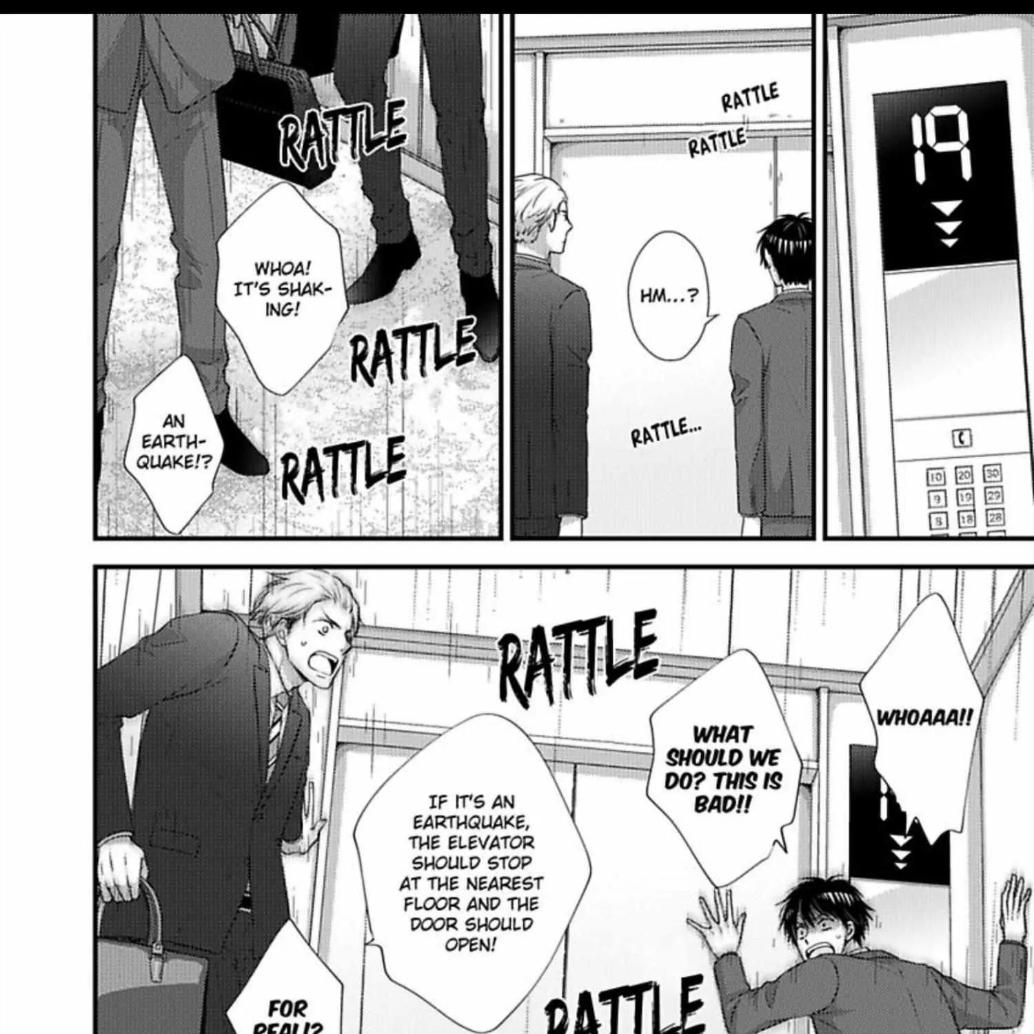 Kankin Elevator Ikemen Riimen Ue ni Mairimasu Chapter 28 page 34 - 