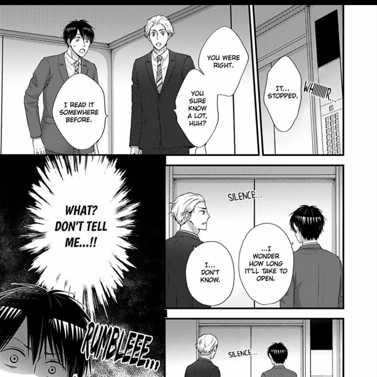 Kankin Elevator Ikemen Riimen Ue ni Mairimasu Chapter 28 page 36 - 