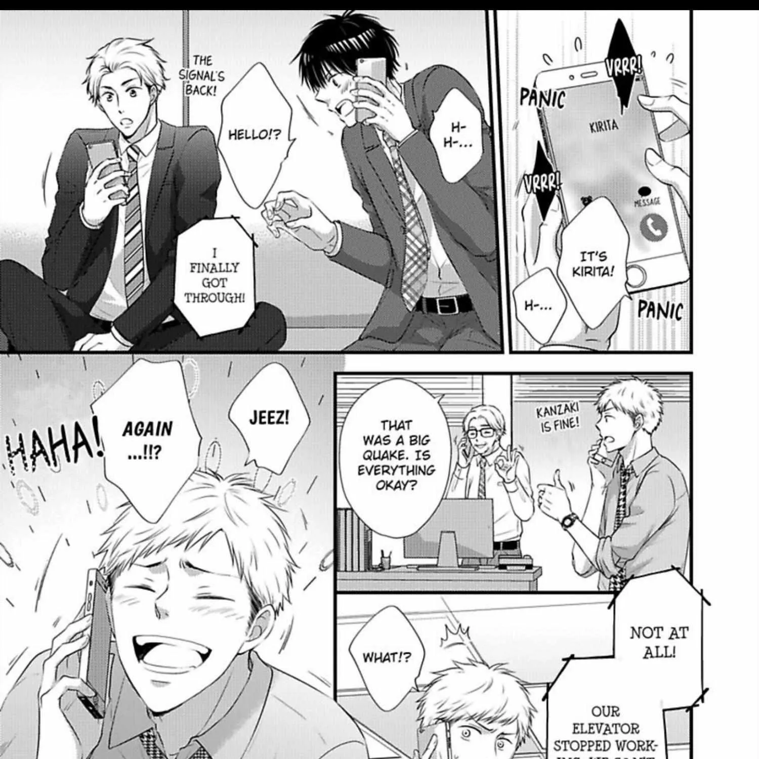 Kankin Elevator Ikemen Riimen Ue ni Mairimasu Chapter 28 page 44 - 
