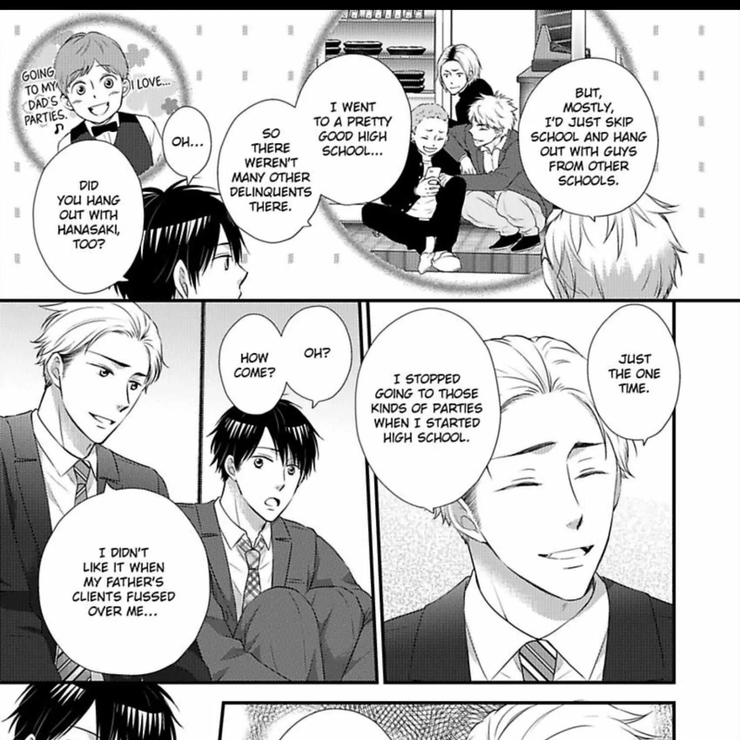 Kankin Elevator Ikemen Riimen Ue ni Mairimasu Chapter 28 page 56 - 