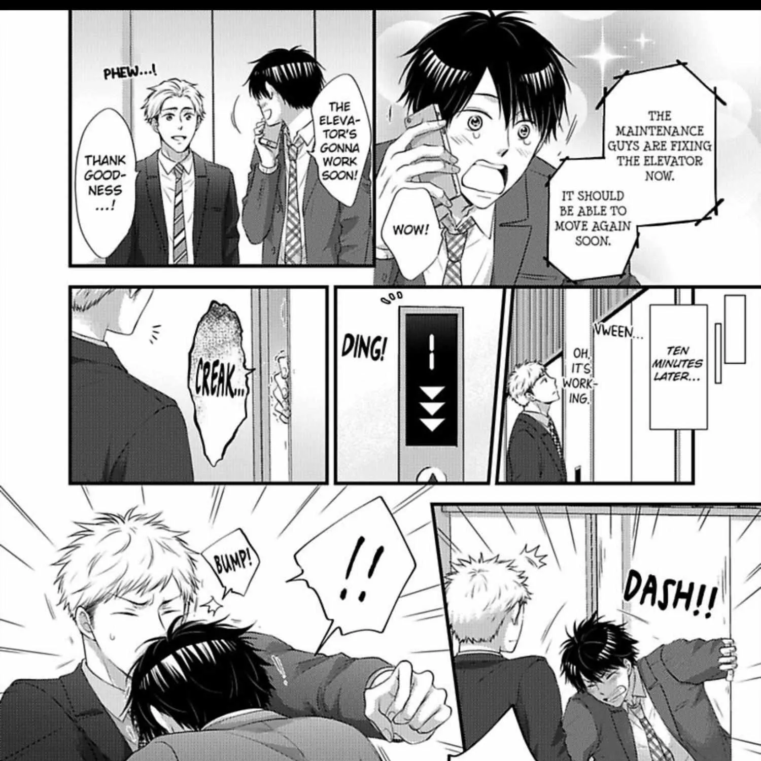 Kankin Elevator Ikemen Riimen Ue ni Mairimasu Chapter 28 page 62 - 