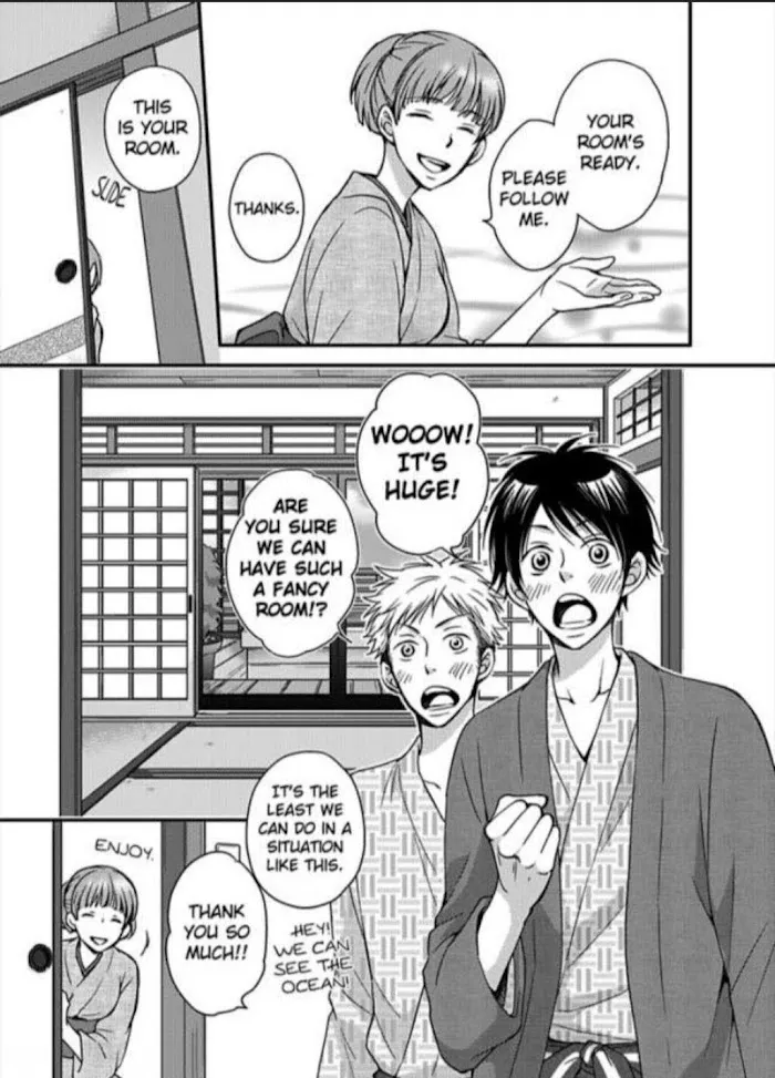 Kankin Elevator Ikemen Riimen Ue ni Mairimasu Chapter 3 page 4 - 