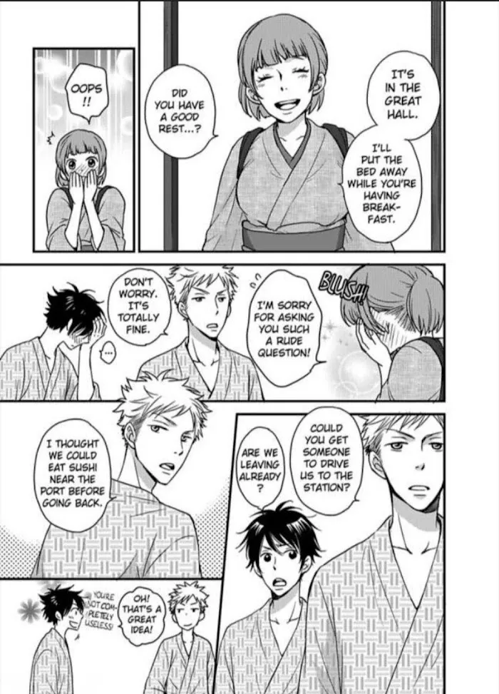 Kankin Elevator Ikemen Riimen Ue ni Mairimasu Chapter 3 page 34 - 