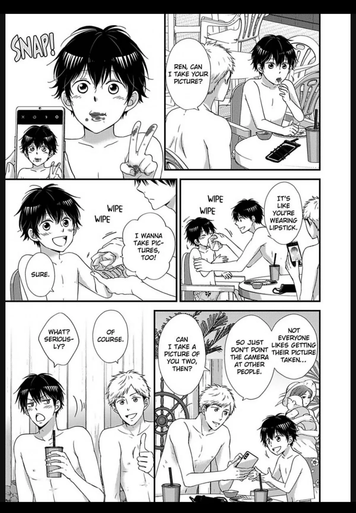 Kankin Elevator Ikemen Riimen Ue ni Mairimasu Chapter 33 page 14 - 