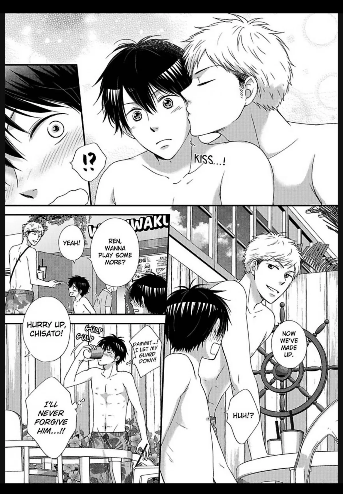 Kankin Elevator Ikemen Riimen Ue ni Mairimasu Chapter 33 page 16 - 