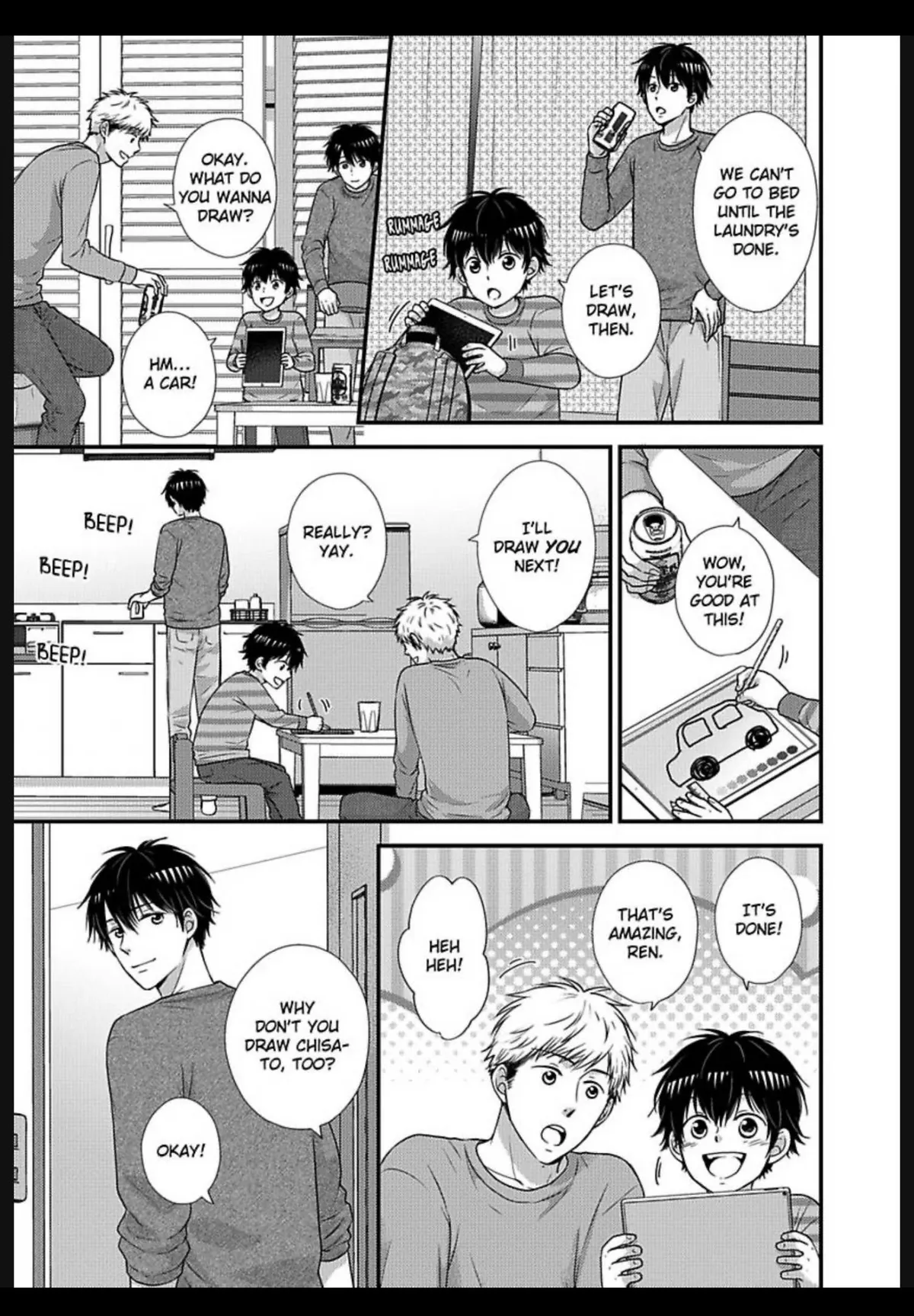 Kankin Elevator Ikemen Riimen Ue ni Mairimasu Chapter 33 page 28 - 