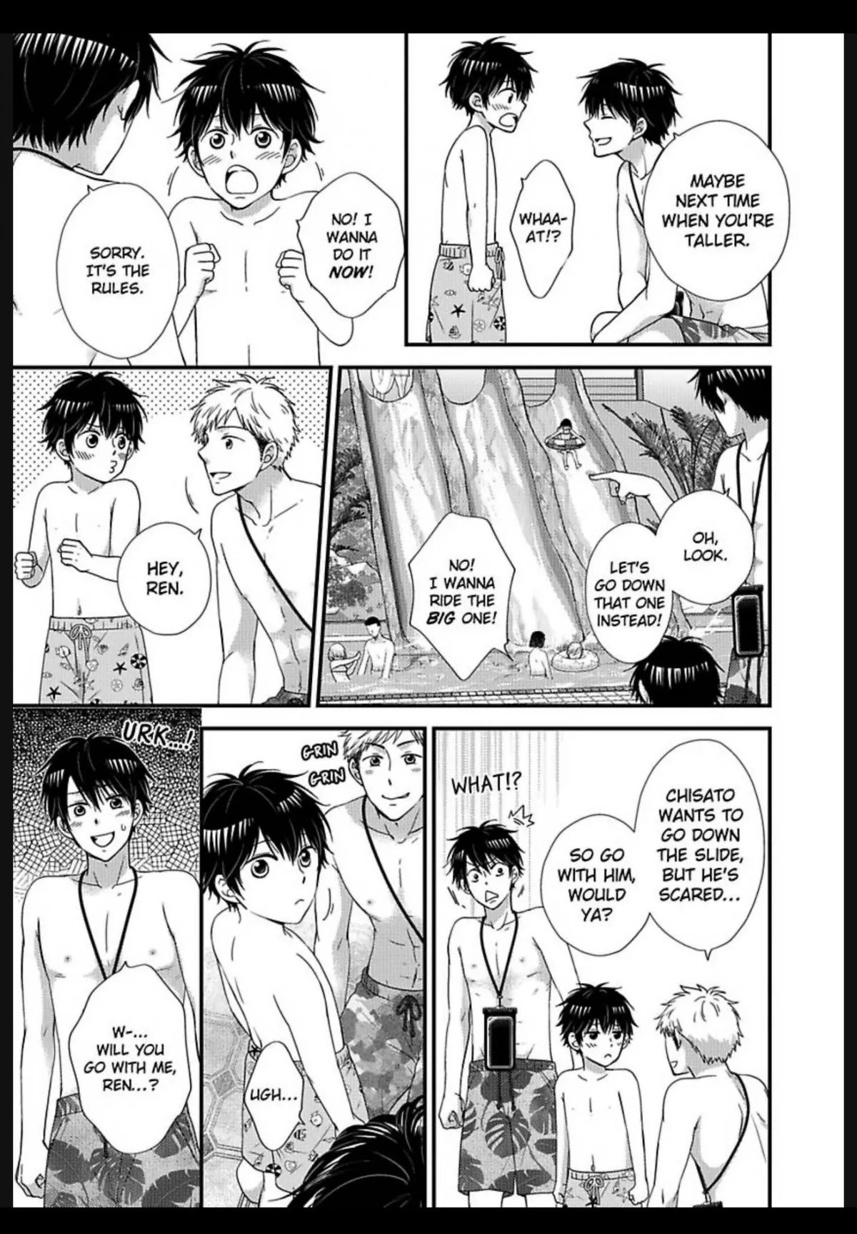 Kankin Elevator Ikemen Riimen Ue ni Mairimasu Chapter 33 page 4 - 