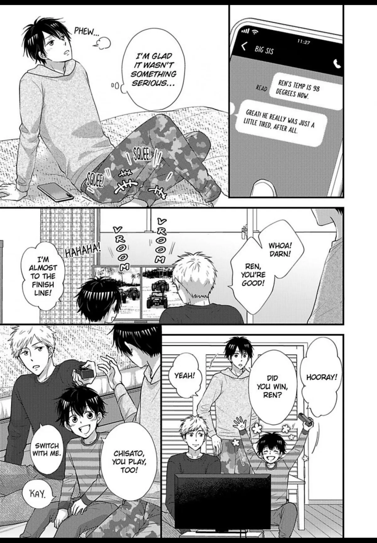 Kankin Elevator Ikemen Riimen Ue ni Mairimasu Chapter 34 page 12 - 