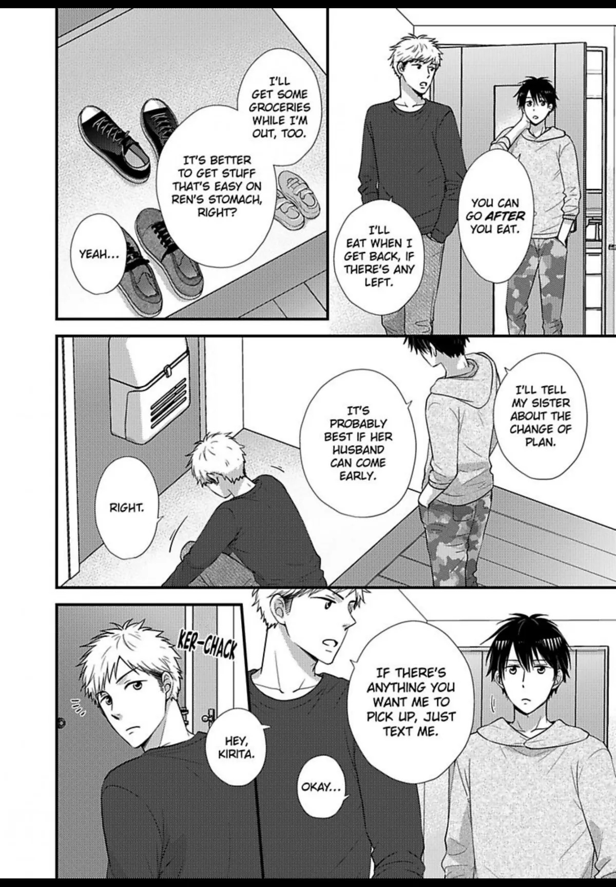 Kankin Elevator Ikemen Riimen Ue ni Mairimasu Chapter 34 page 9 - 