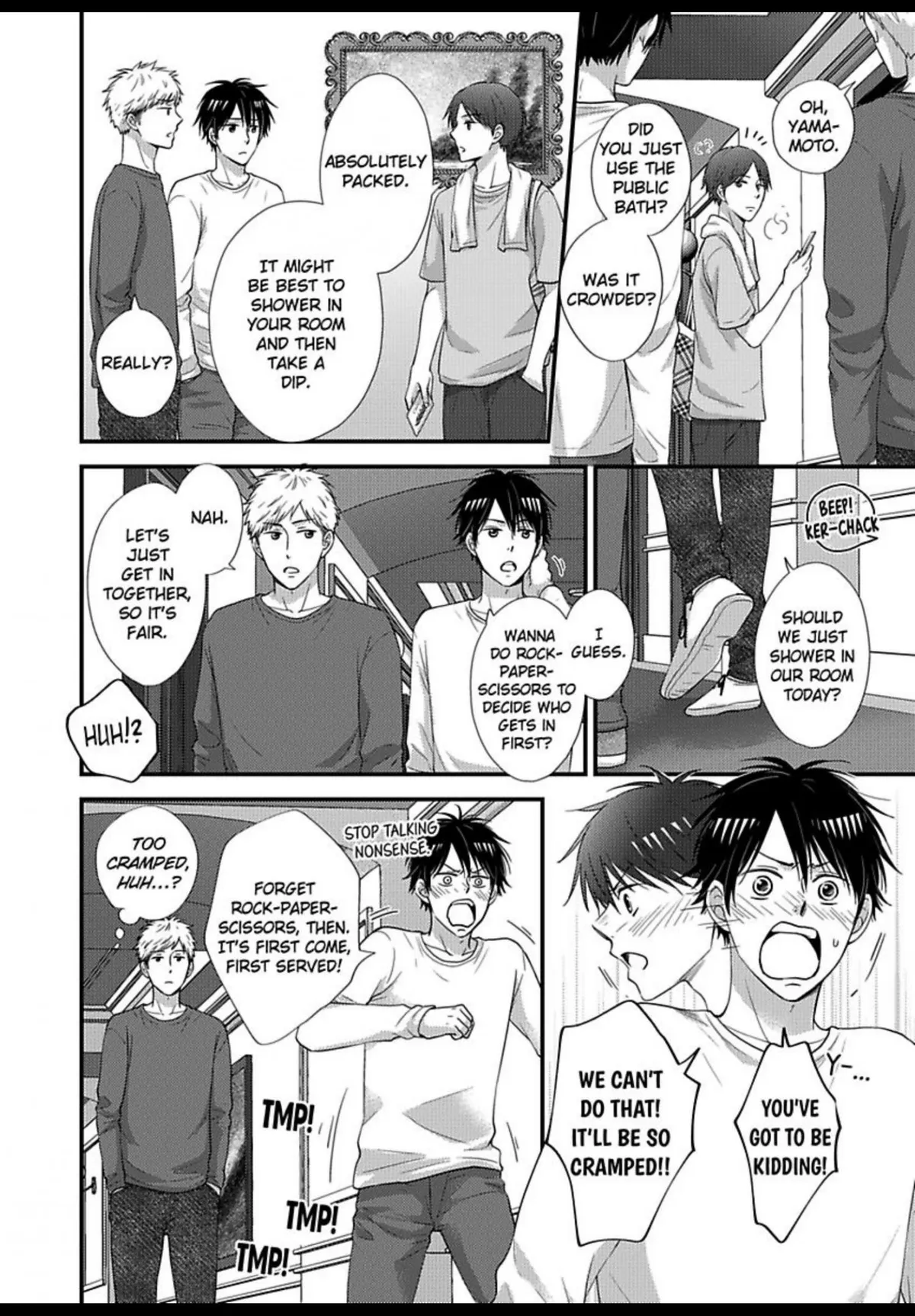 Kankin Elevator Ikemen Riimen Ue ni Mairimasu Chapter 35 page 13 - 
