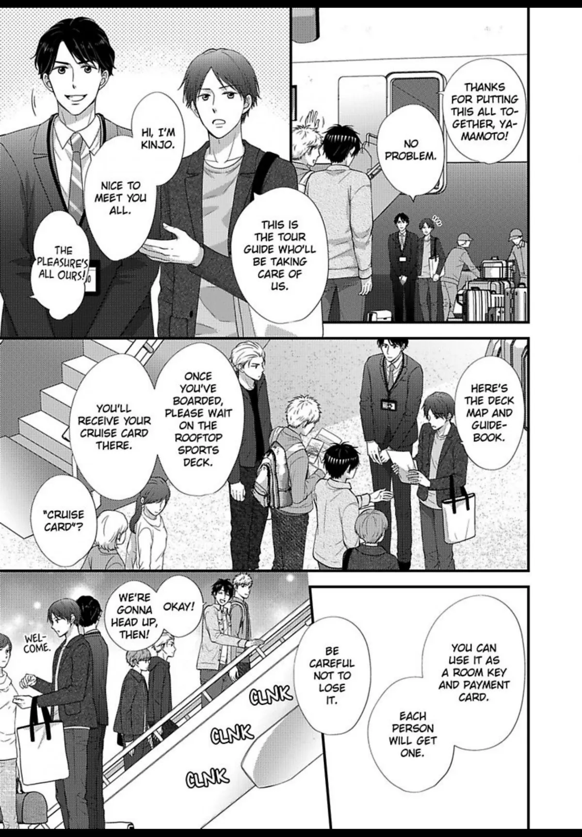 Kankin Elevator Ikemen Riimen Ue ni Mairimasu Chapter 35 page 4 - 