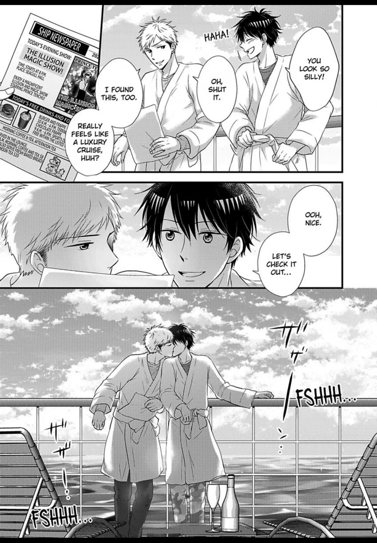 Kankin Elevator Ikemen Riimen Ue ni Mairimasu Chapter 35 page 34 - 