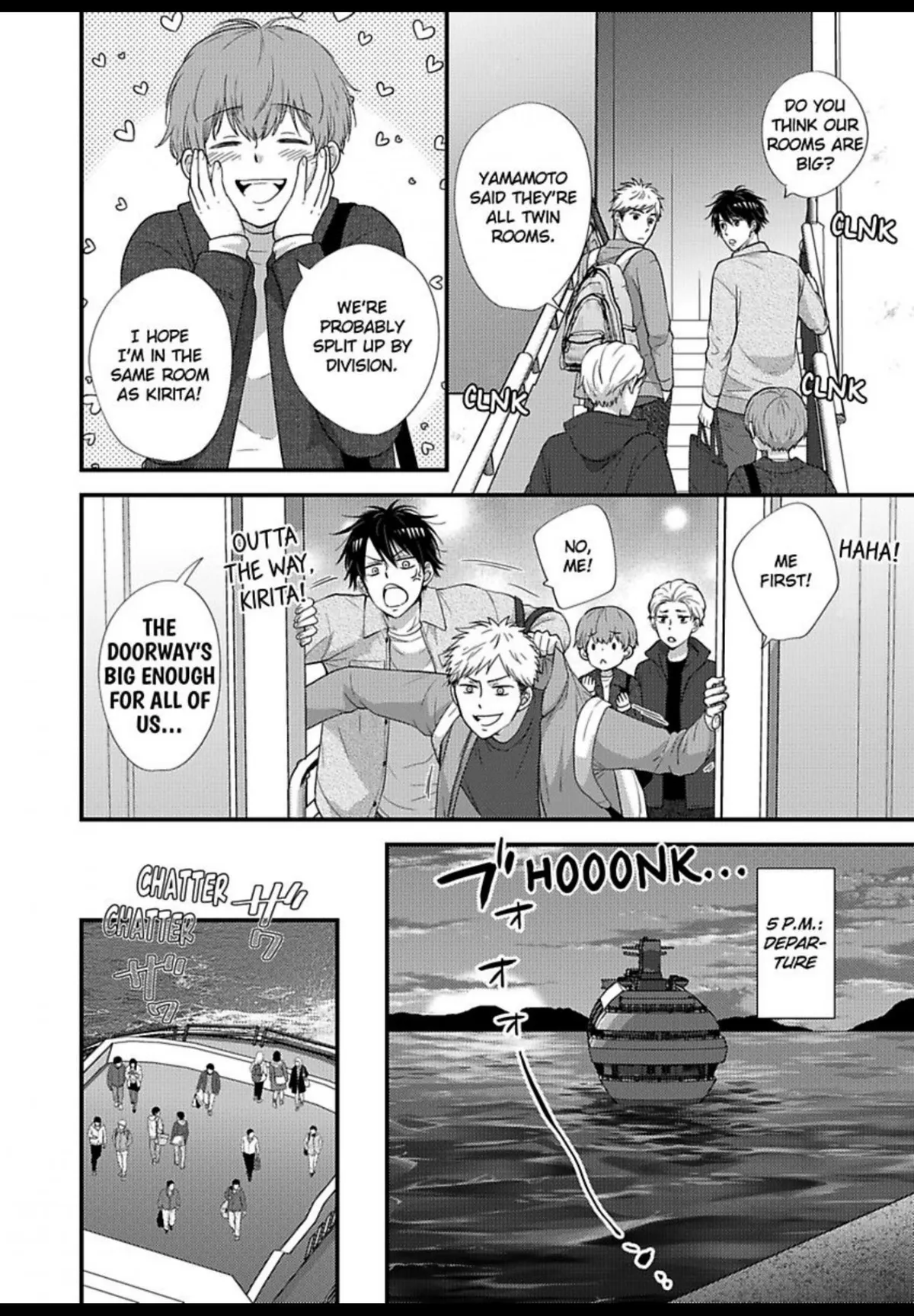 Kankin Elevator Ikemen Riimen Ue ni Mairimasu Chapter 35 page 5 - 