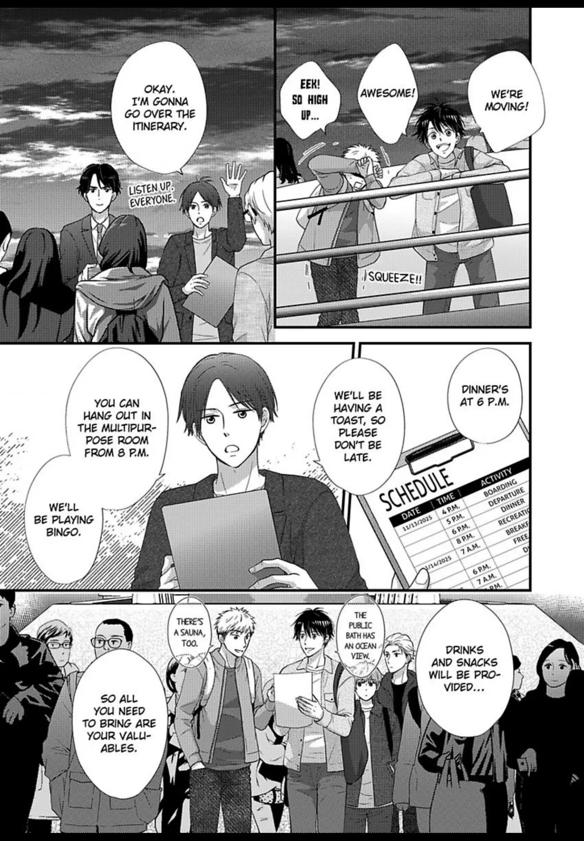 Kankin Elevator Ikemen Riimen Ue ni Mairimasu Chapter 35 page 6 - 
