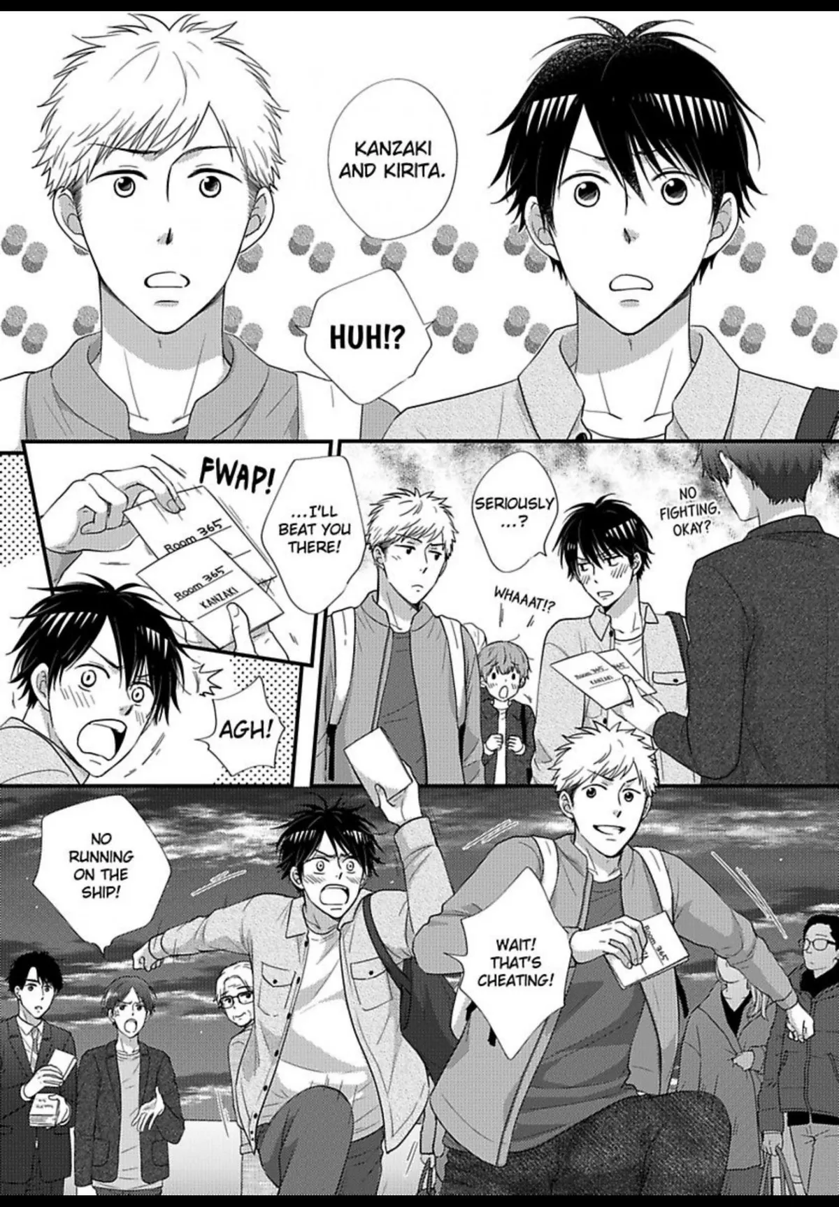 Kankin Elevator Ikemen Riimen Ue ni Mairimasu Chapter 35 page 8 - 