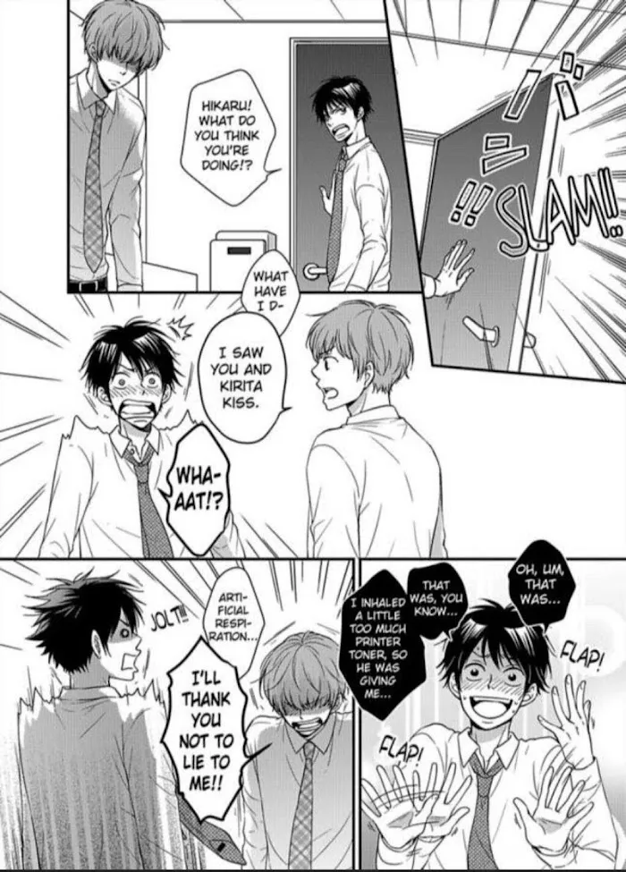 Kankin Elevator Ikemen Riimen Ue ni Mairimasu Chapter 5 page 37 - 