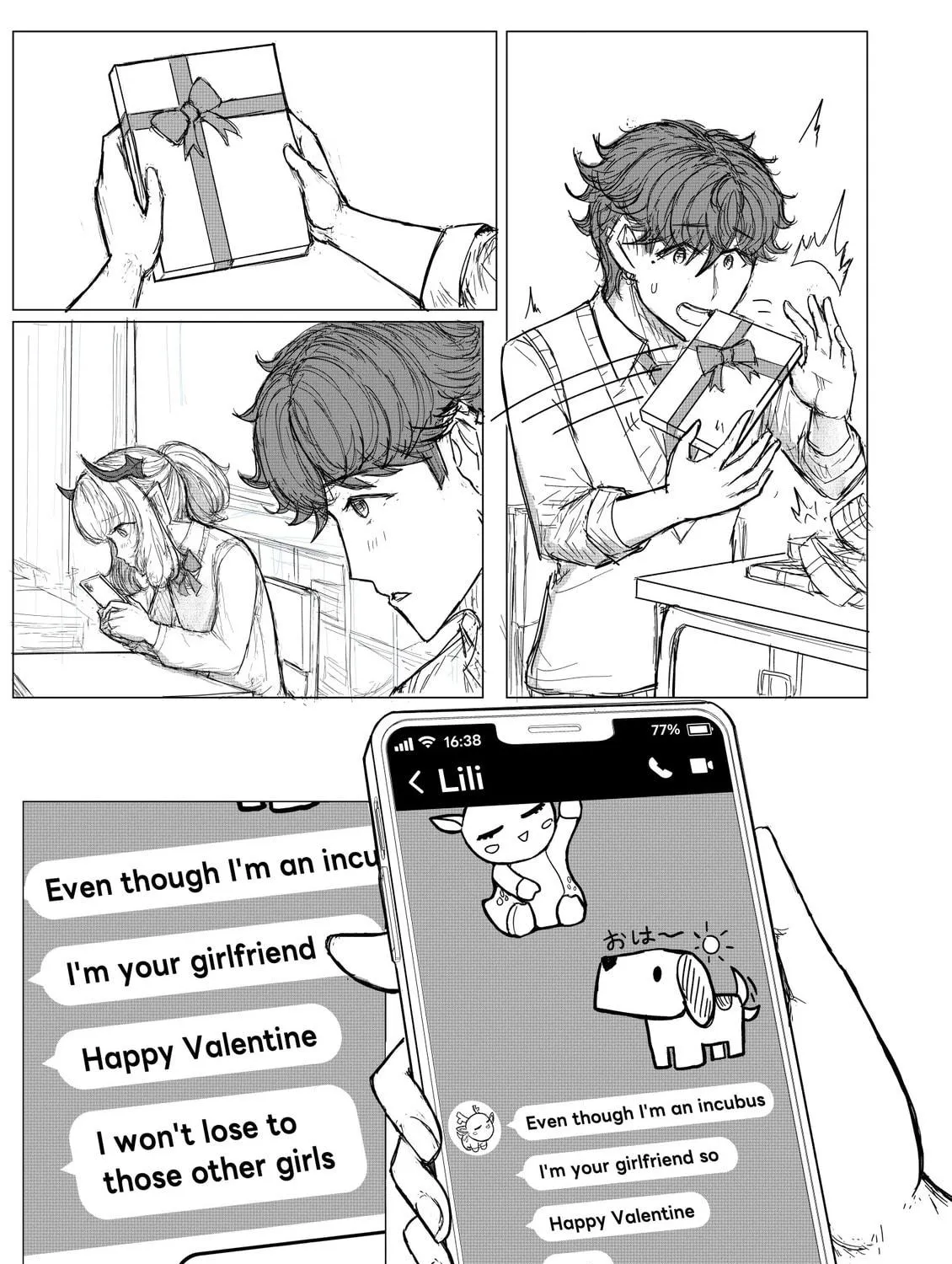 KANOIN: My Incubus (Girl)Friend Chapter 18.1 page 5 - 