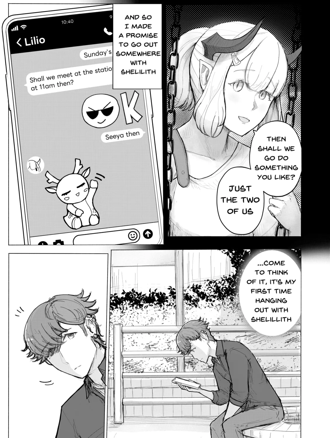 KANOIN: My Incubus (Girl)Friend Chapter 5 page 1 - 