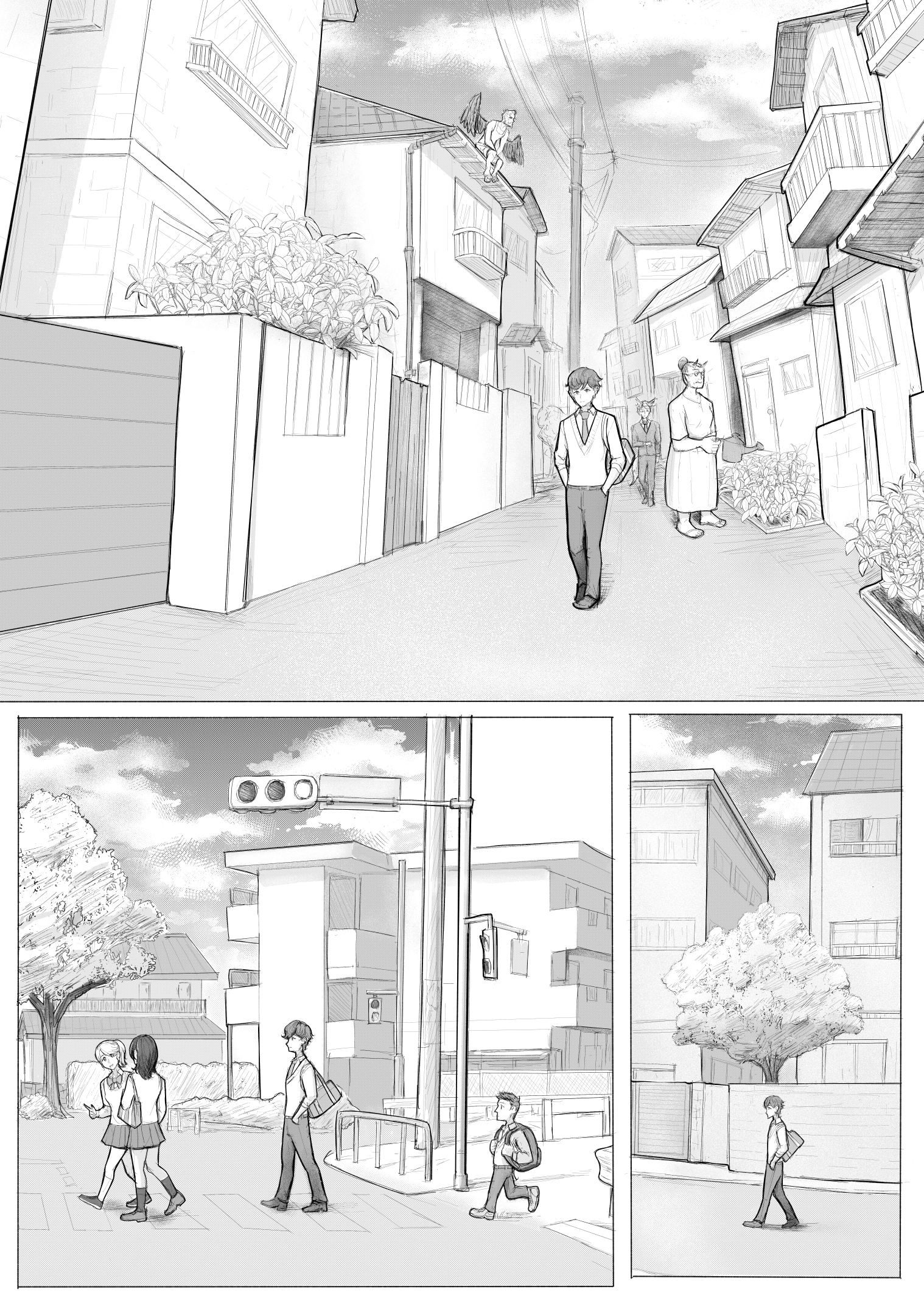 KANOIN: My Incubus (Girl)Friend Chapter 1 page 5 - 