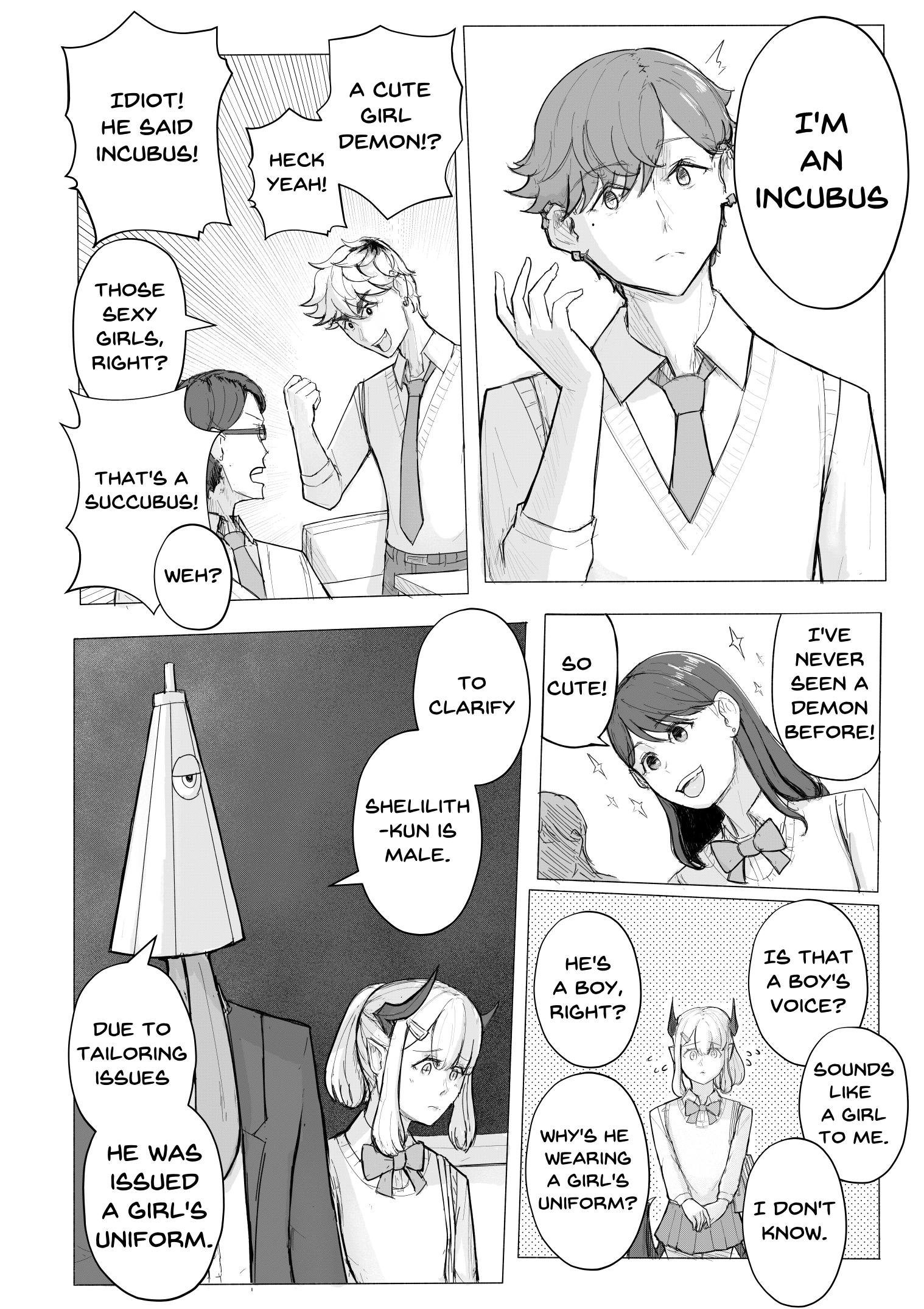 KANOIN: My Incubus (Girl)Friend Chapter 1 page 10 - 