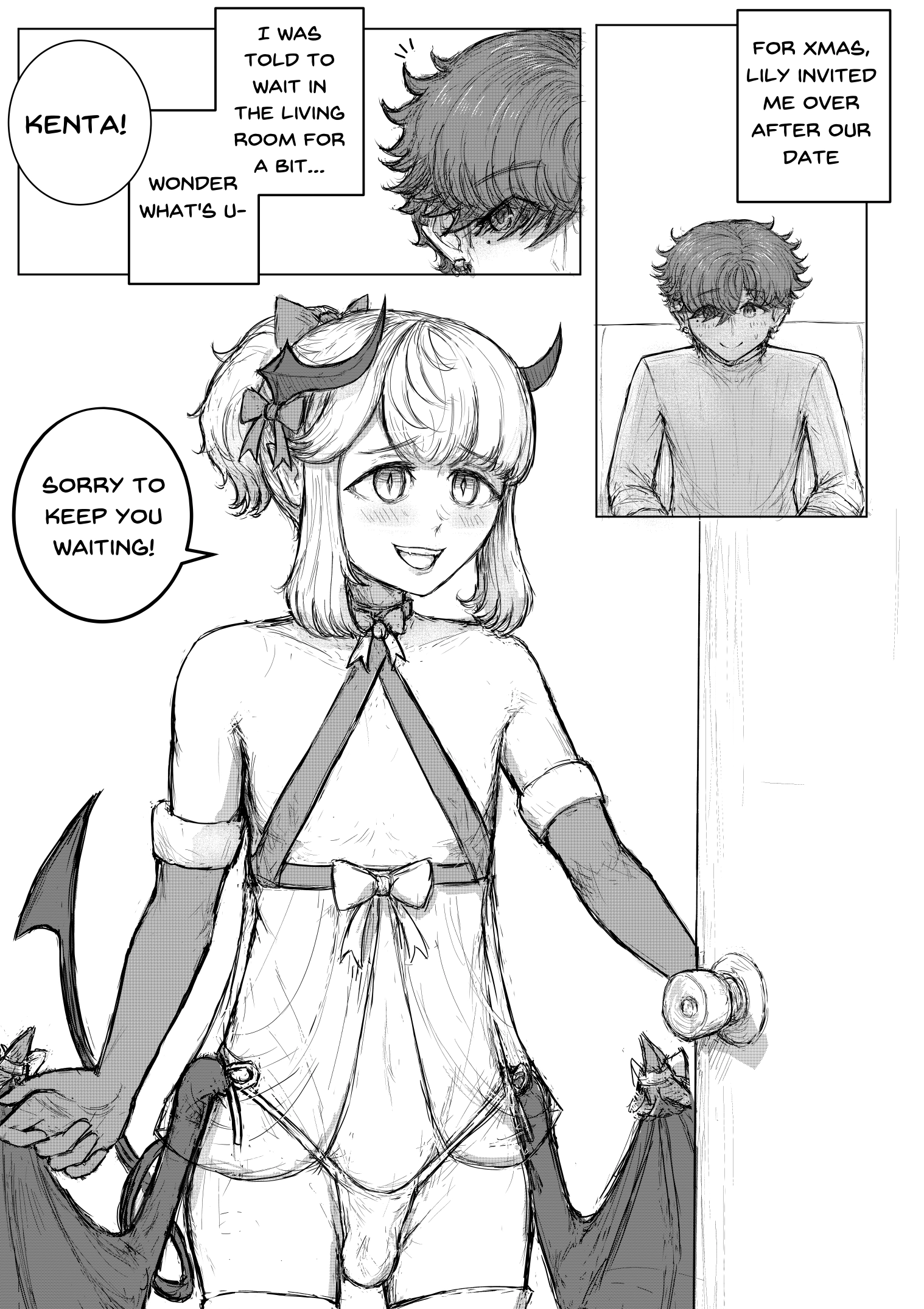 KANOIN: My Incubus (Girl)Friend Chapter 25.2 page 1 - 
