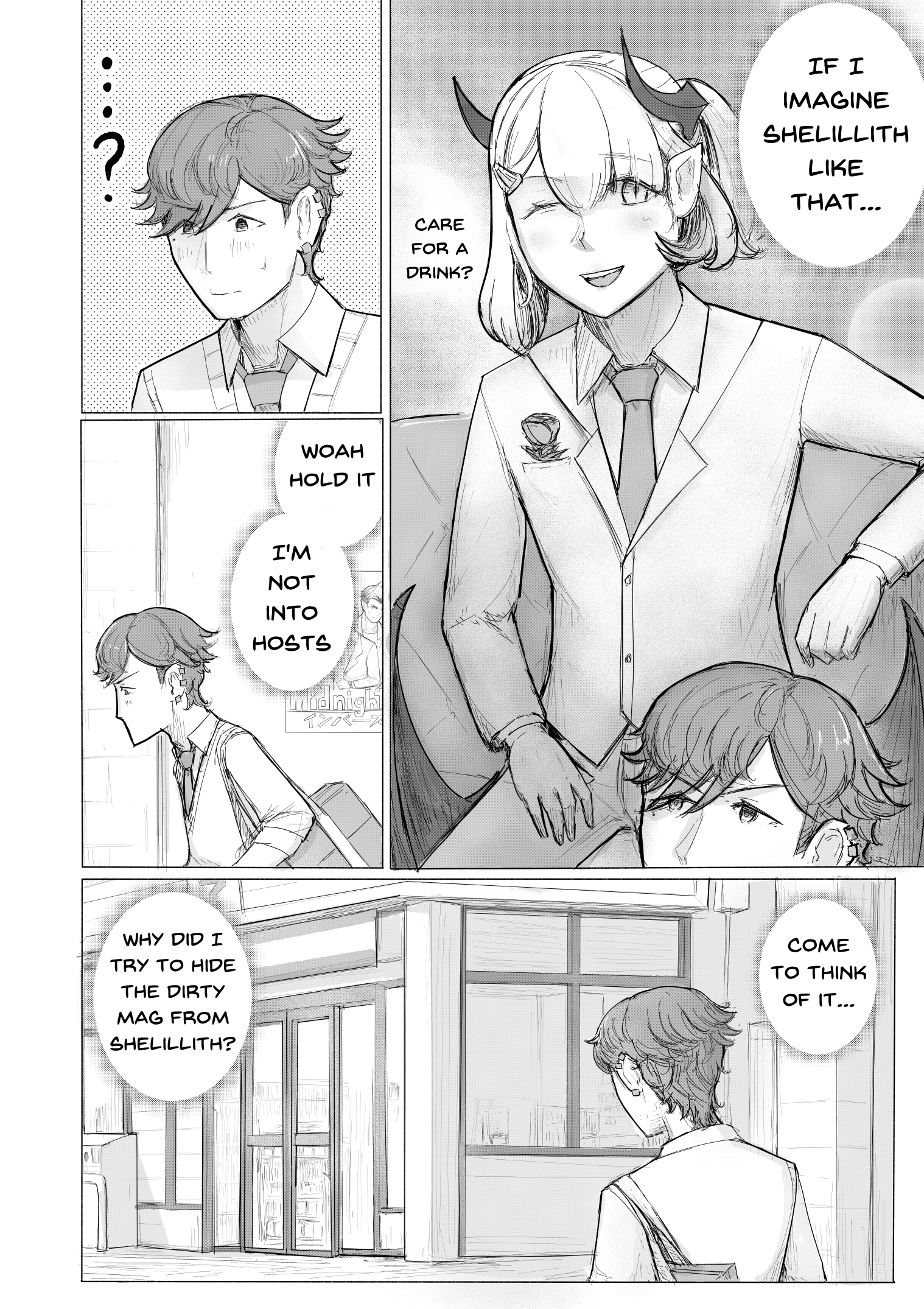 KANOIN: My Incubus (Girl)Friend Chapter 3 page 14 - 
