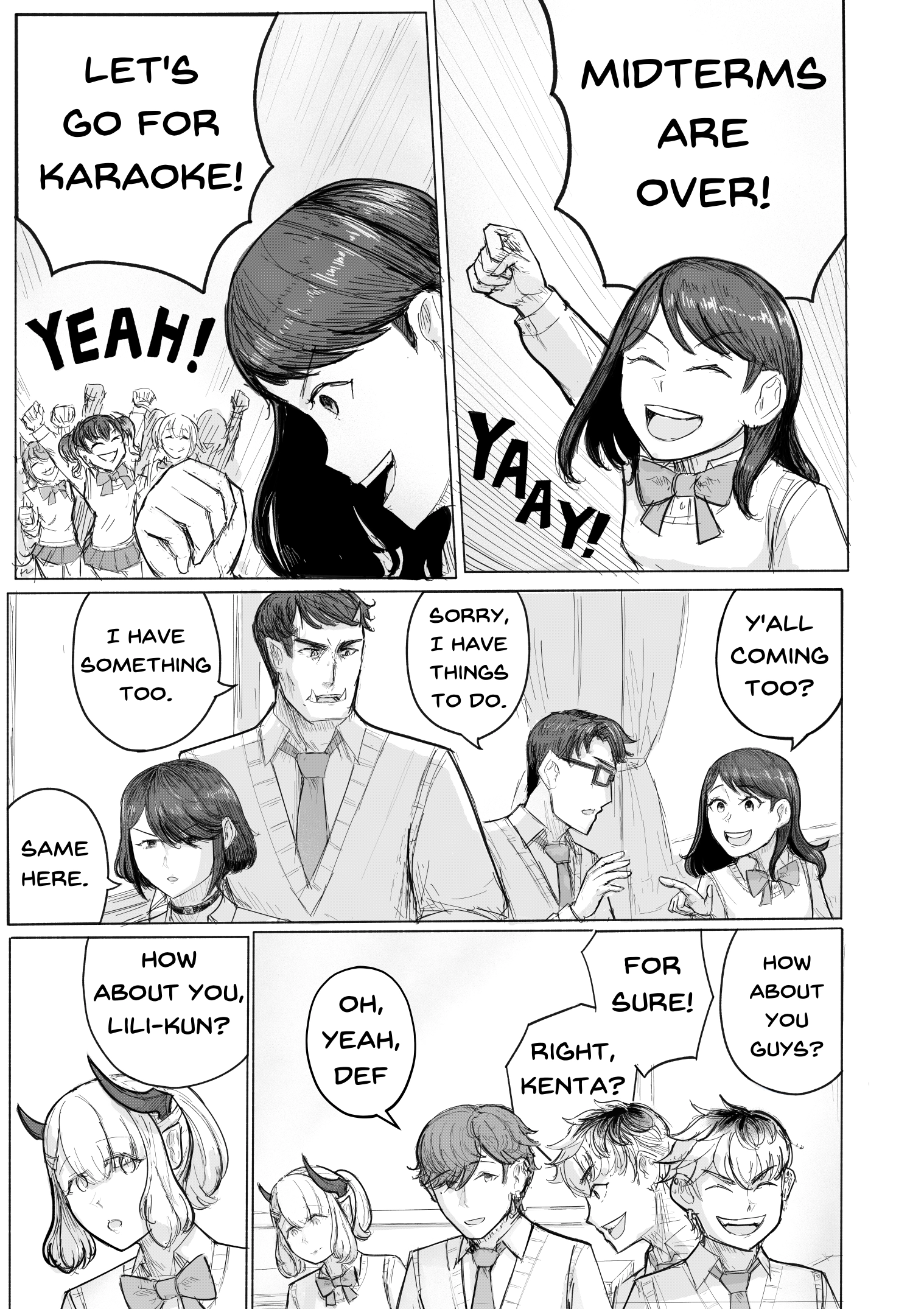 KANOIN: My Incubus (Girl)Friend Chapter 4 page 1 - 