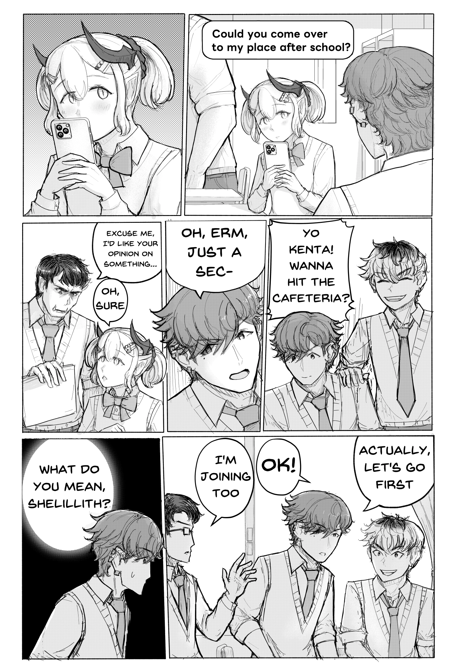 KANOIN: My Incubus (Girl)Friend Chapter 6 page 5 - 