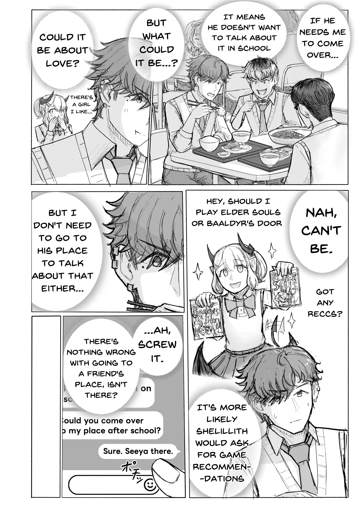 KANOIN: My Incubus (Girl)Friend Chapter 6 page 6 - 
