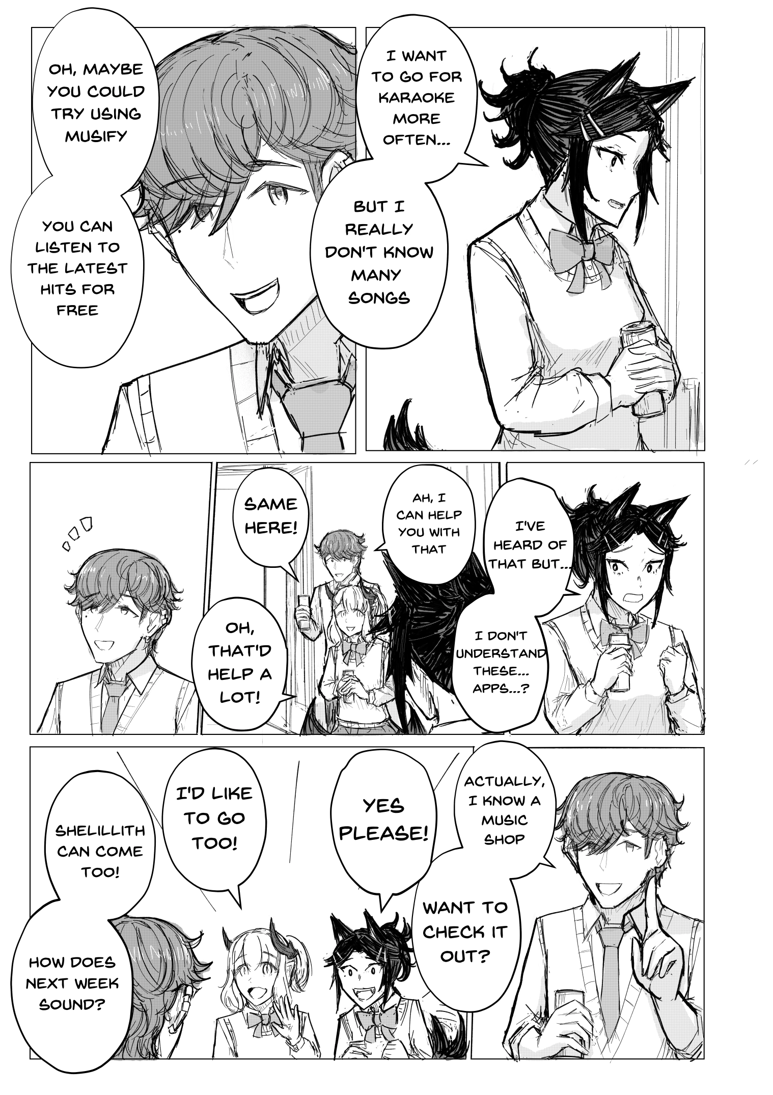 KANOIN: My Incubus (Girl)Friend Chapter 9 page 13 - 