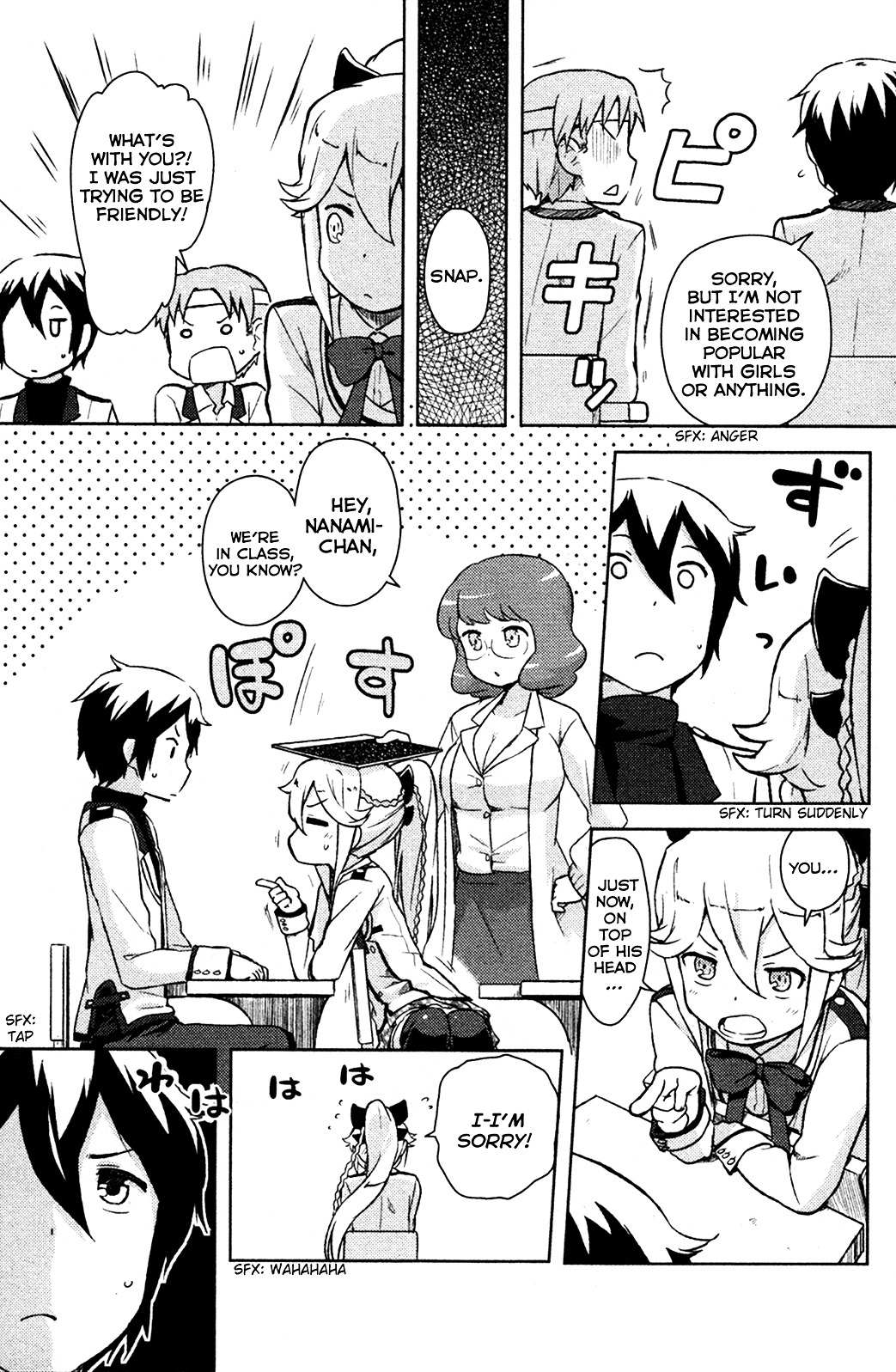 Kanojo ga Flag o Oraretara Chapter 1 page 18 - 