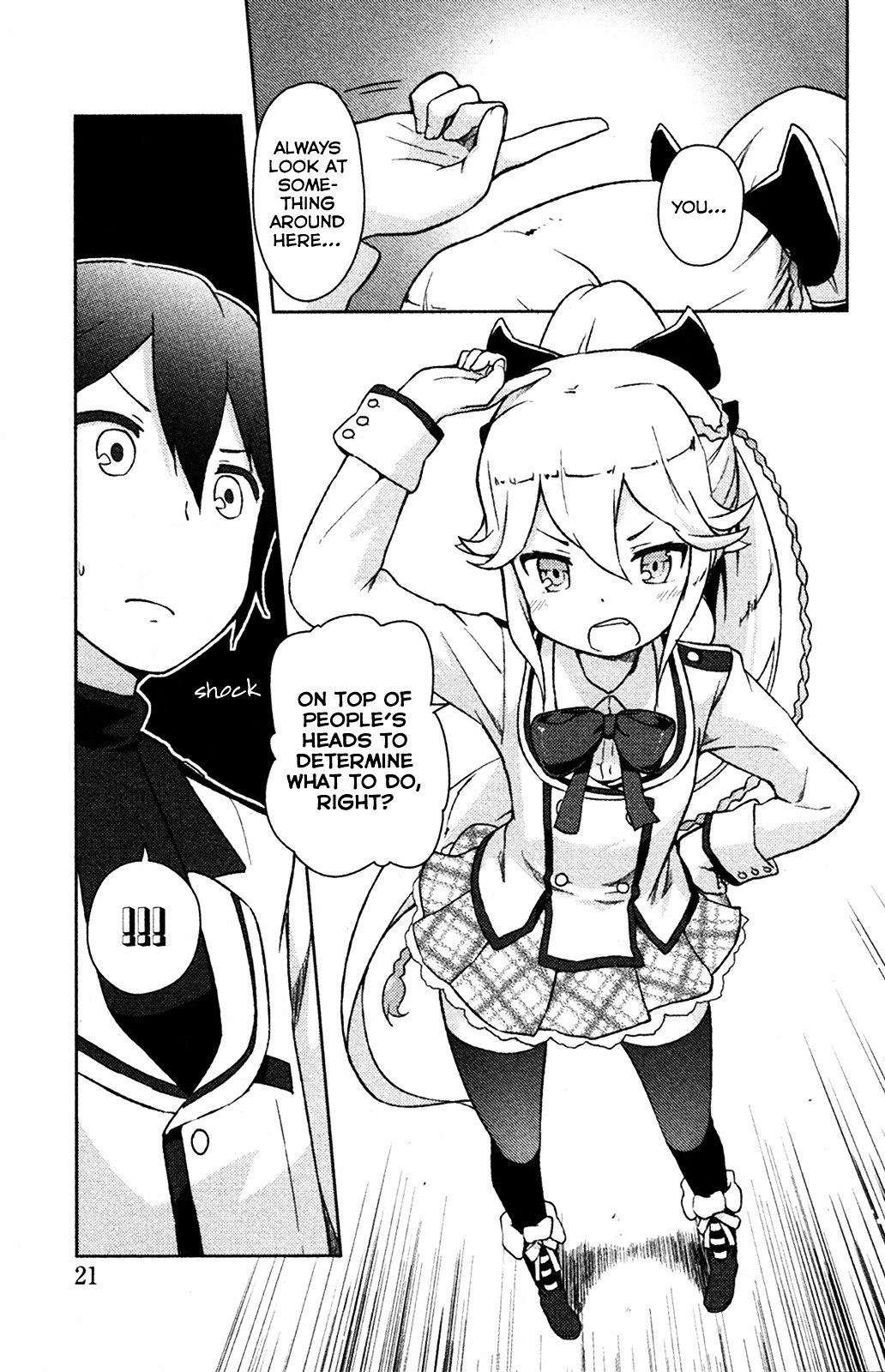 Kanojo ga Flag o Oraretara Chapter 1 page 22 - 