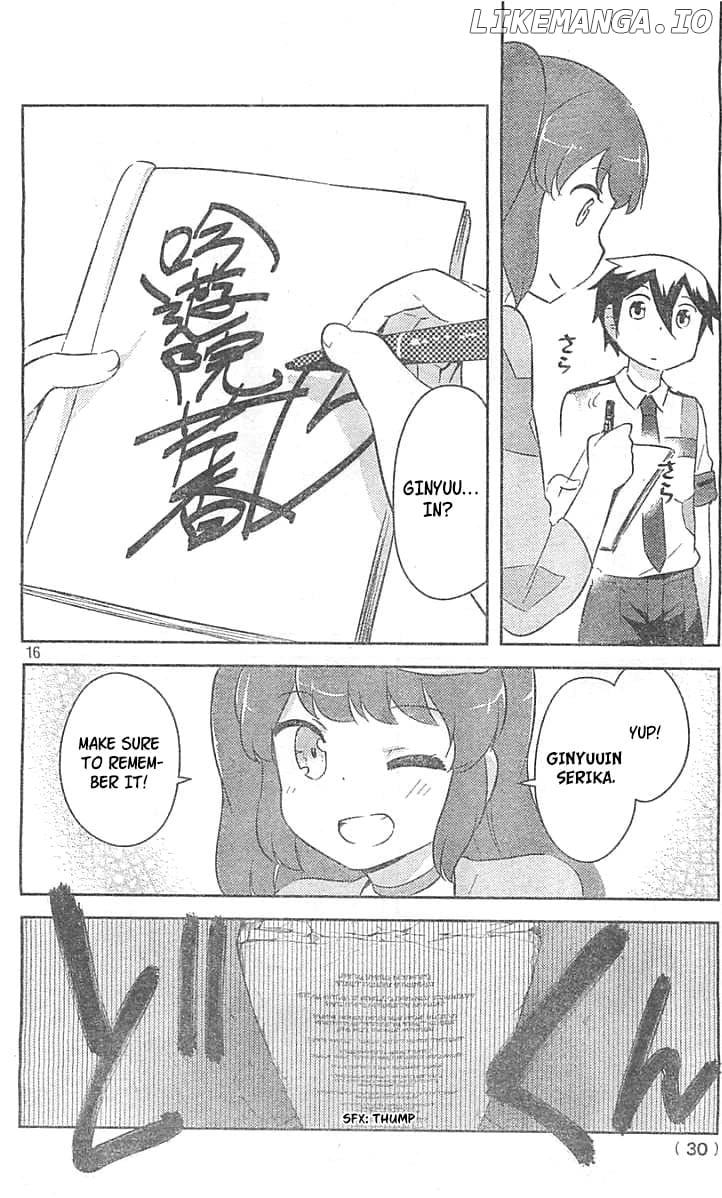 Kanojo ga Flag o Oraretara Chapter 27 page 15 - 