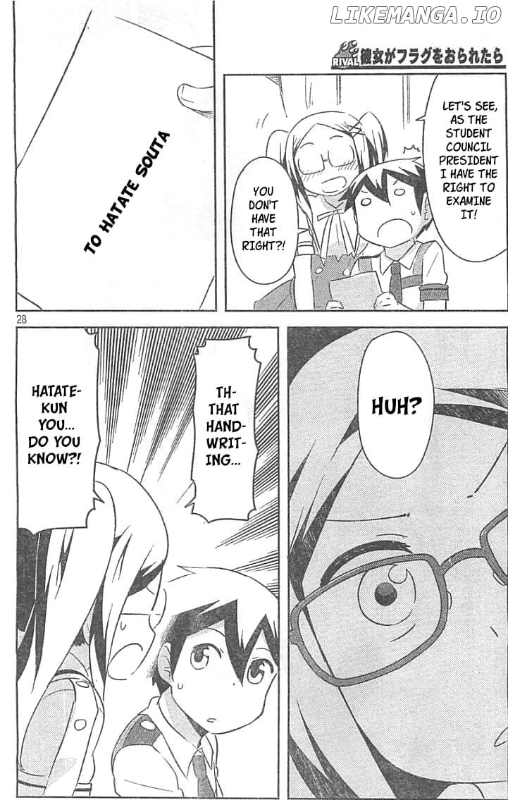 Kanojo ga Flag o Oraretara Chapter 27 page 27 - 