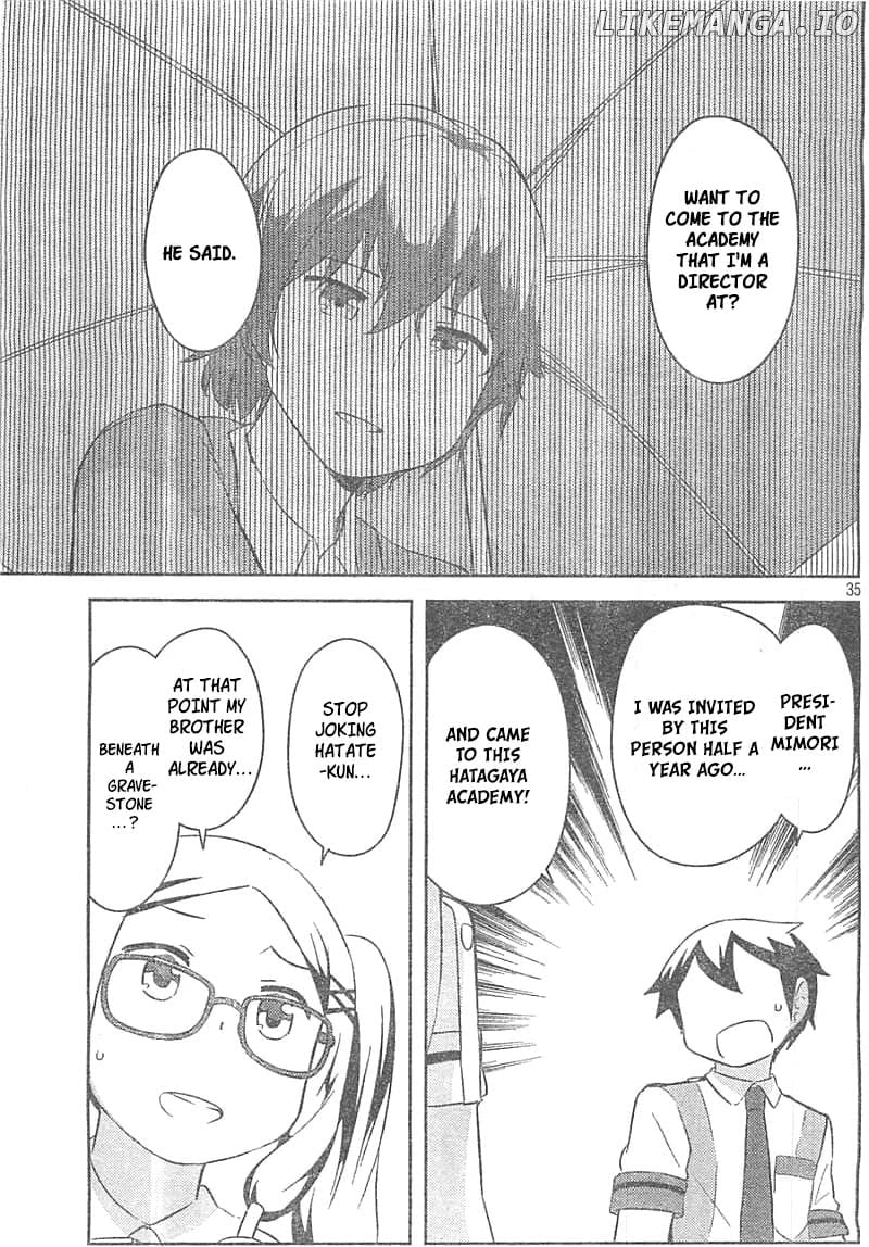 Kanojo ga Flag o Oraretara Chapter 27 page 34 - 