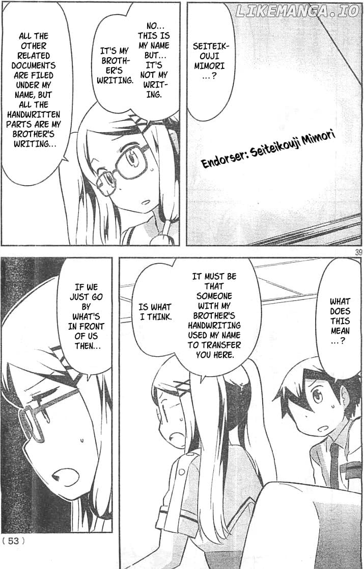 Kanojo ga Flag o Oraretara Chapter 27 page 38 - 