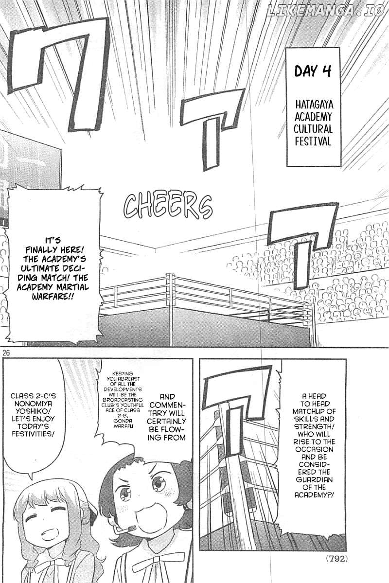 Kanojo ga Flag o Oraretara Chapter 28 page 25 - 