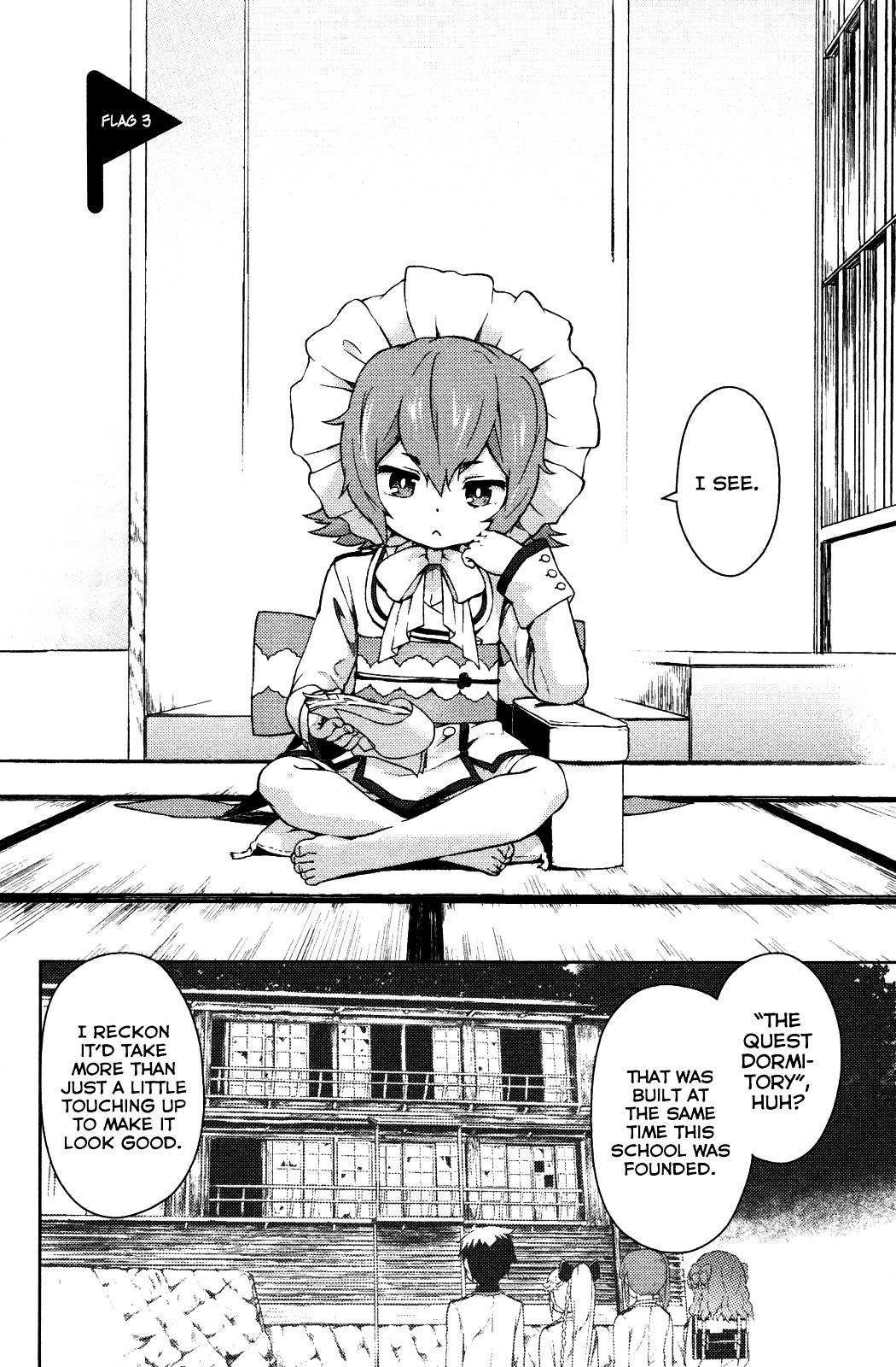 Kanojo ga Flag o Oraretara Chapter 3 page 4 - 