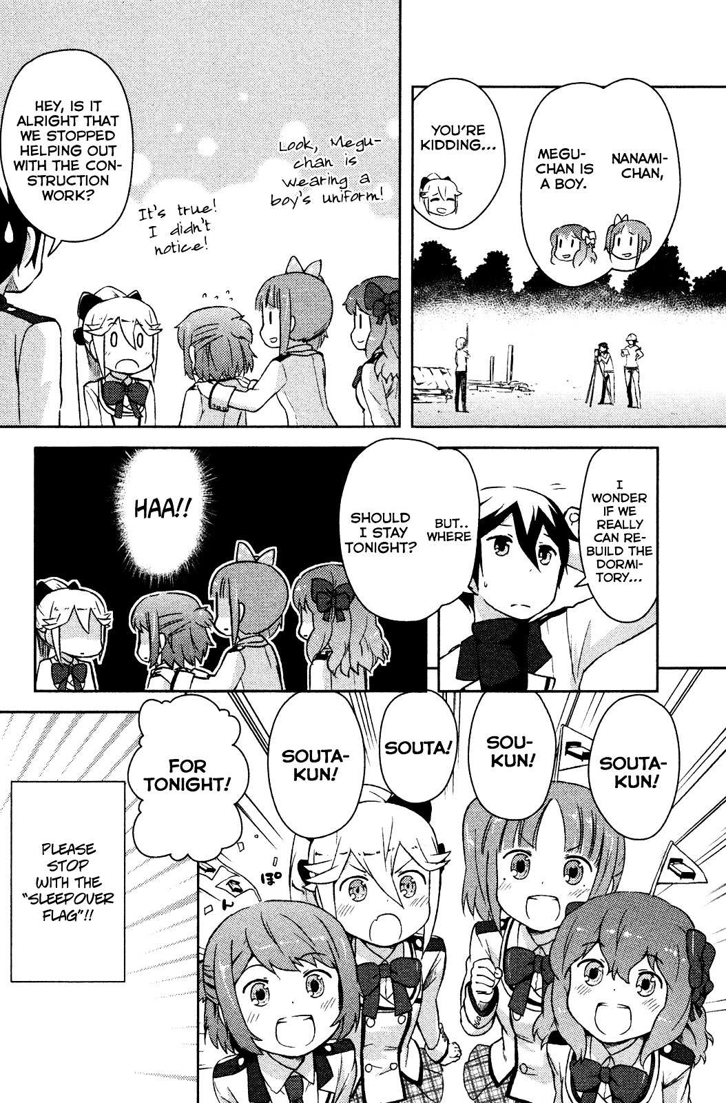 Kanojo ga Flag o Oraretara Chapter 3 page 34 - 