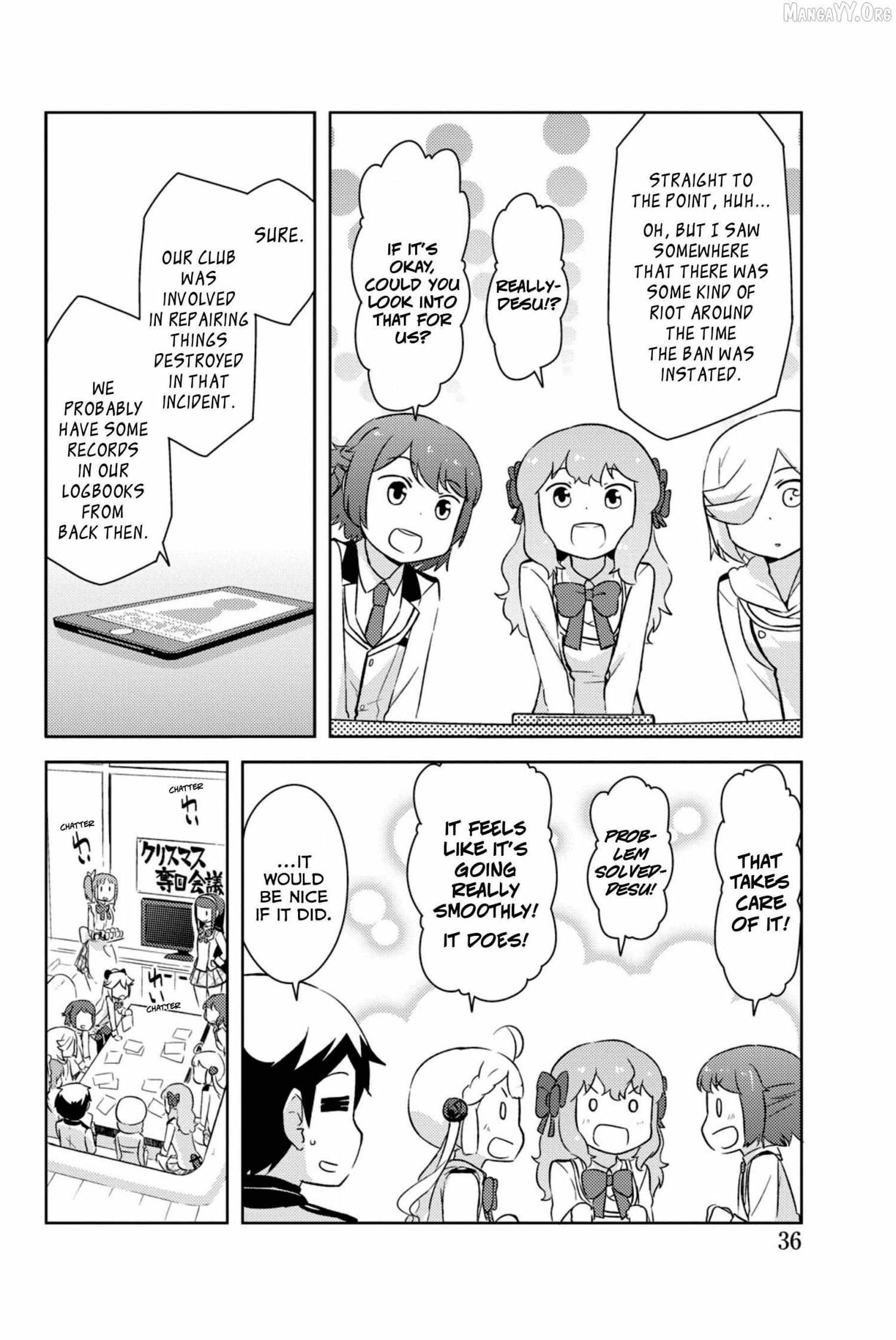 Kanojo ga Flag o Oraretara Chapter 31 page 33 - 